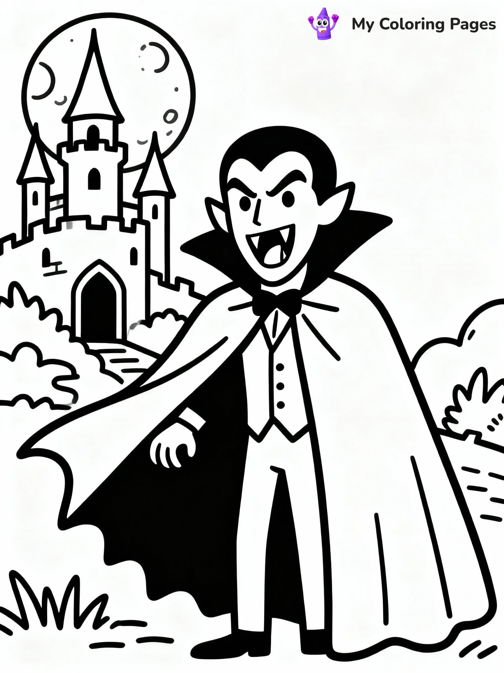 Horror Coloring Pages - 3