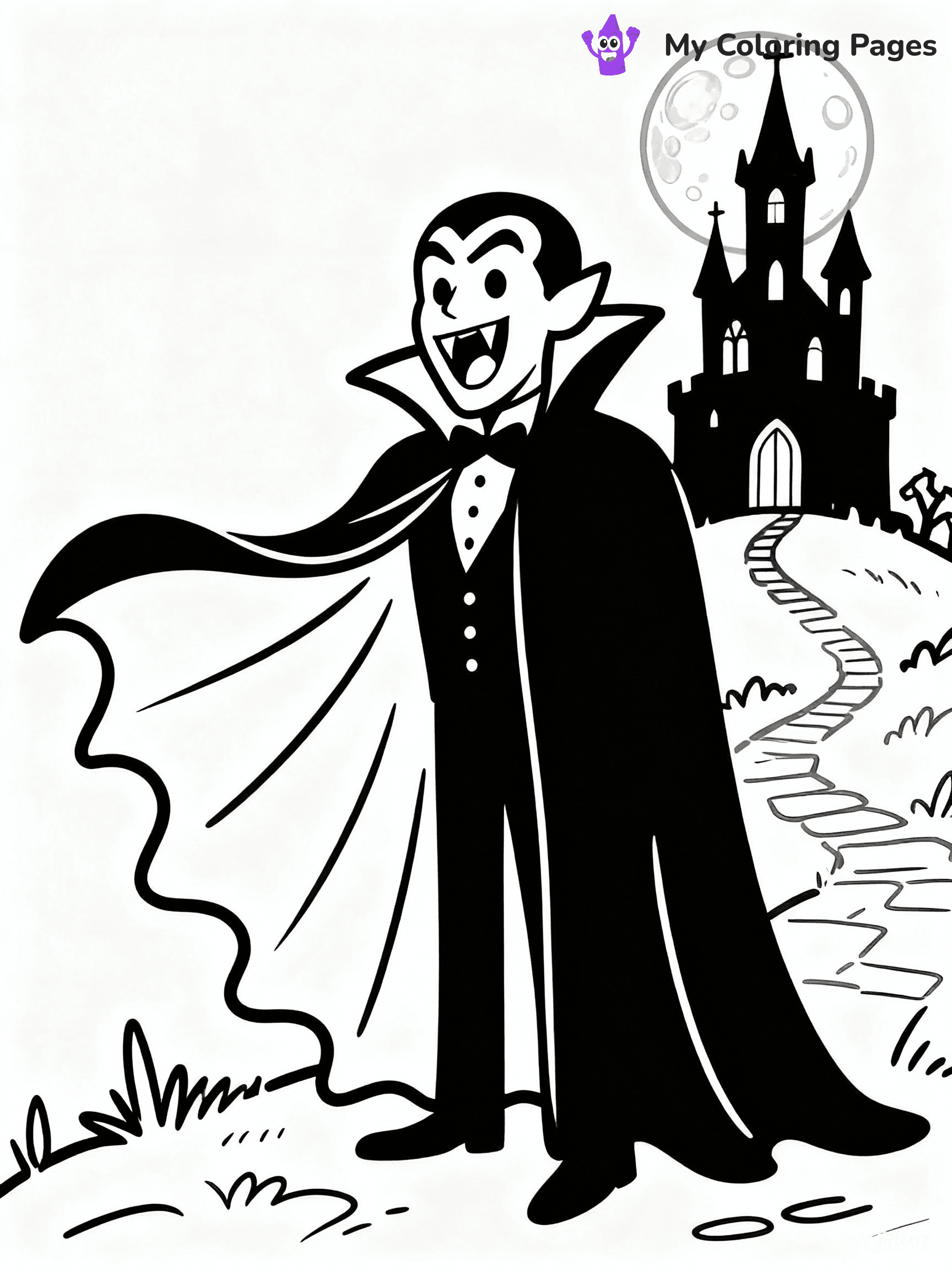 Horror Coloring Pages - 2