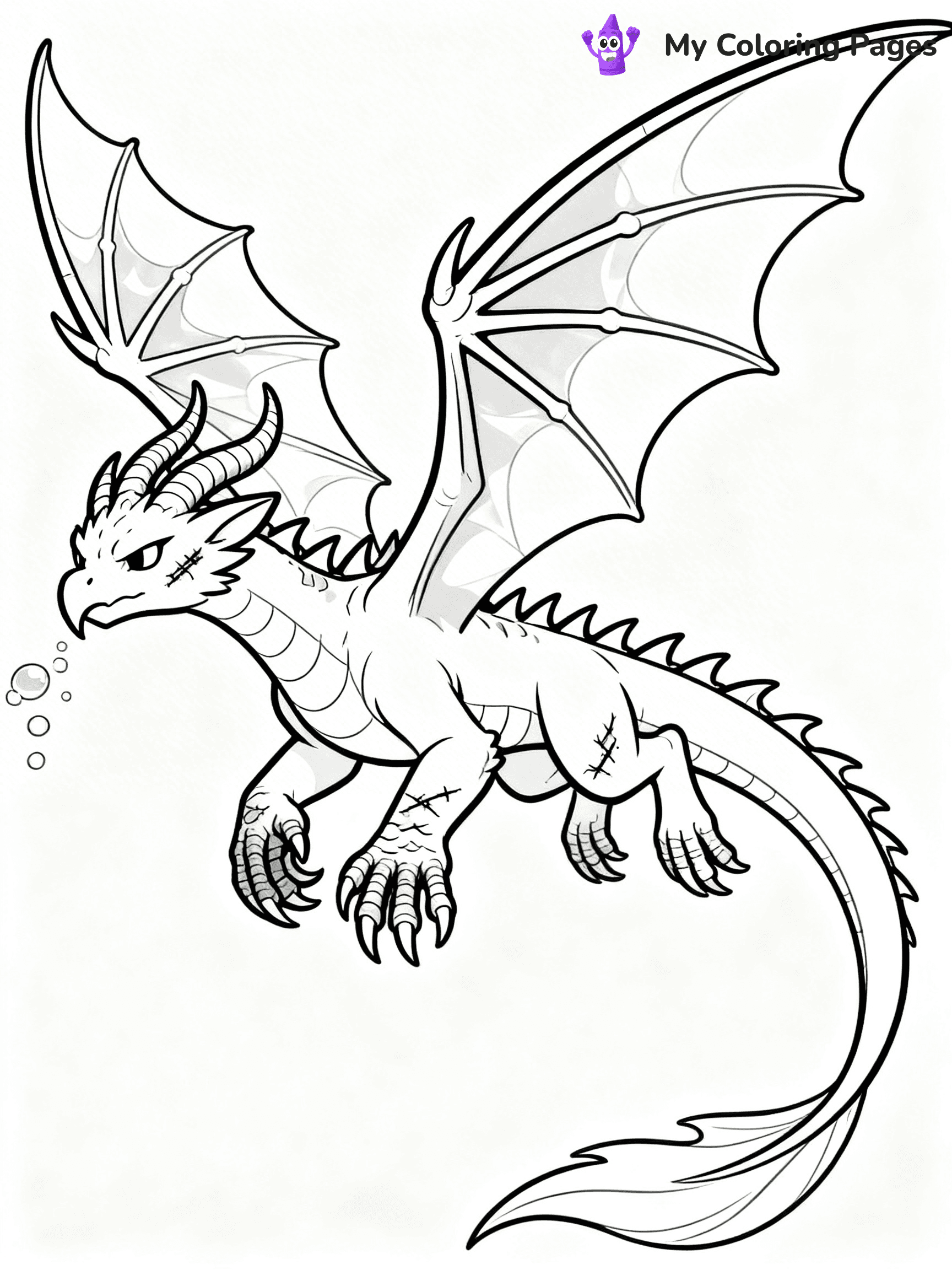 Wings Of Fire Coloring Pages Seawing - 26