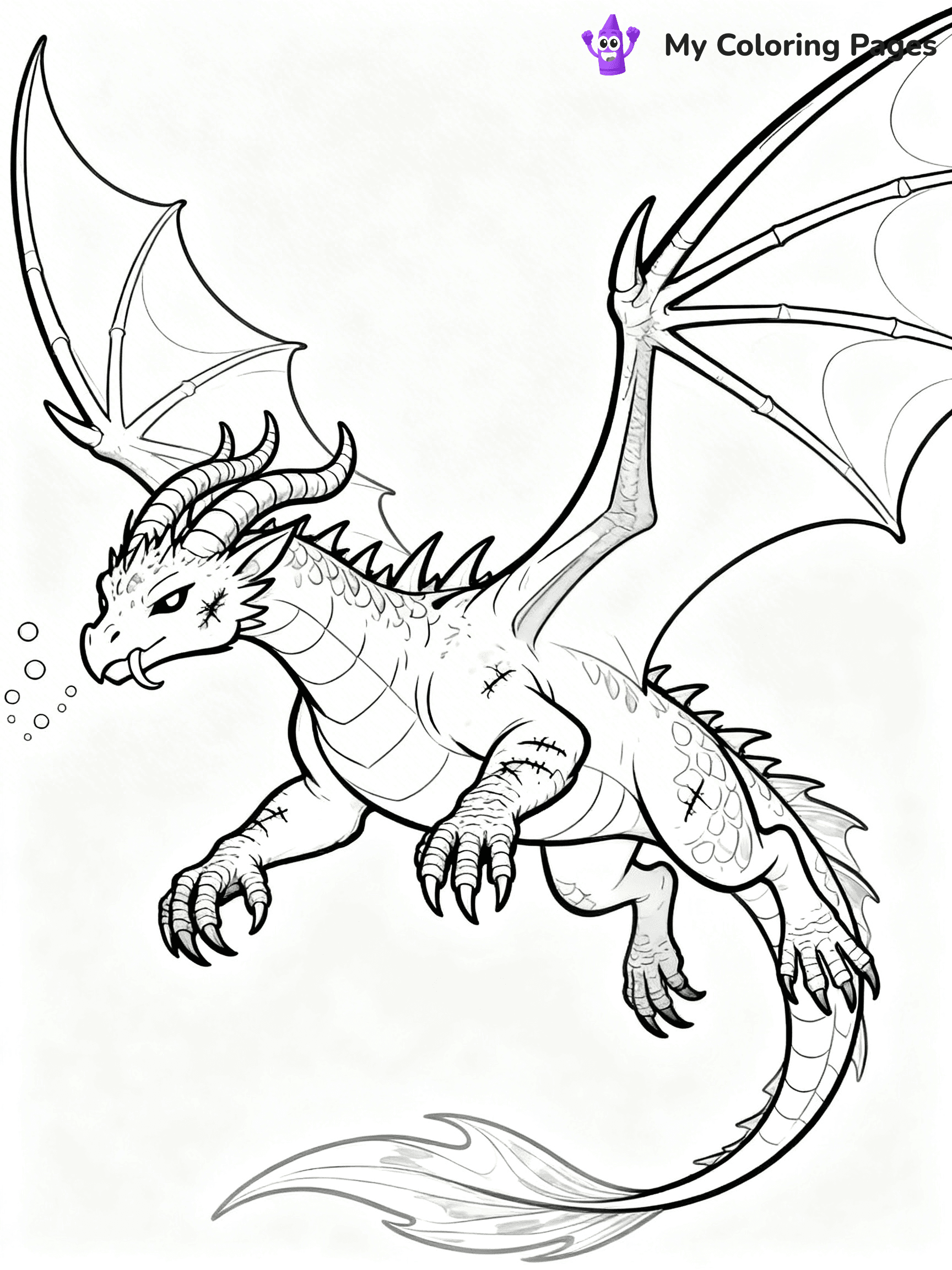 Wings Of Fire Coloring Pages Seawing - 25