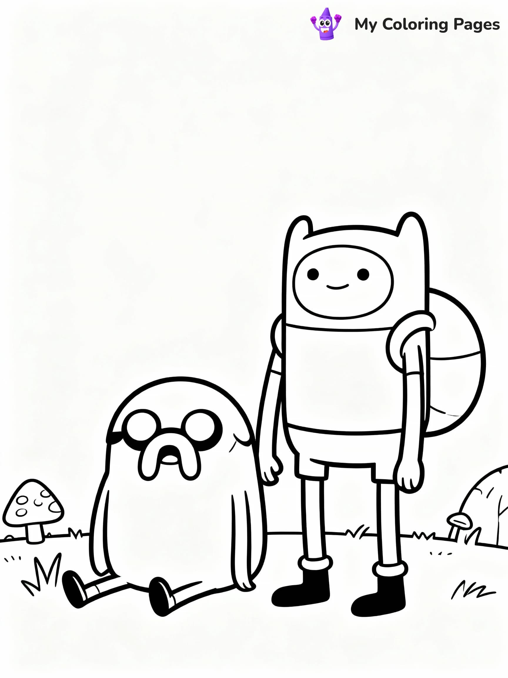 Adventure Time Coloring Pages - 23