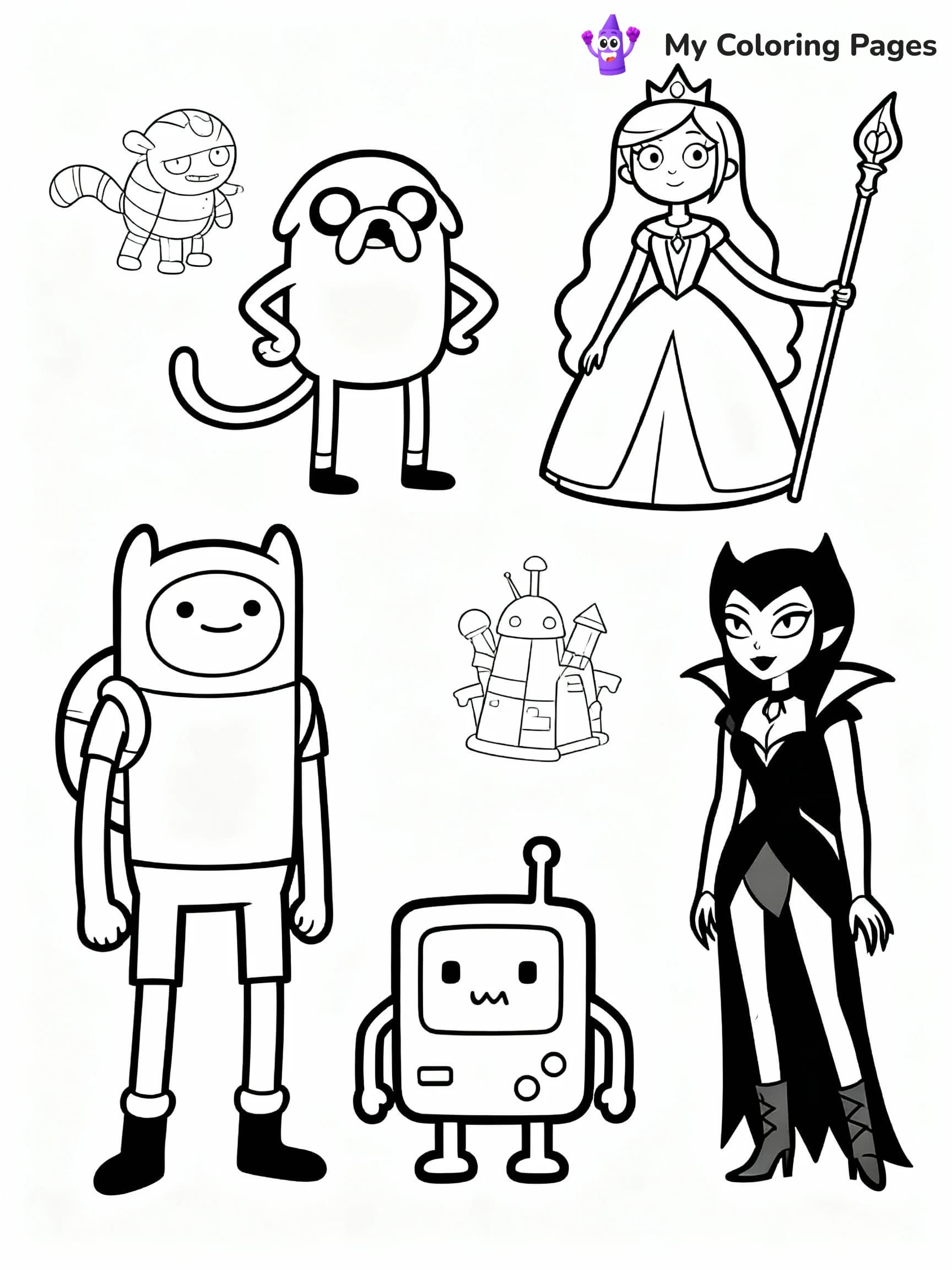 Adventure Time Coloring Pages - 22