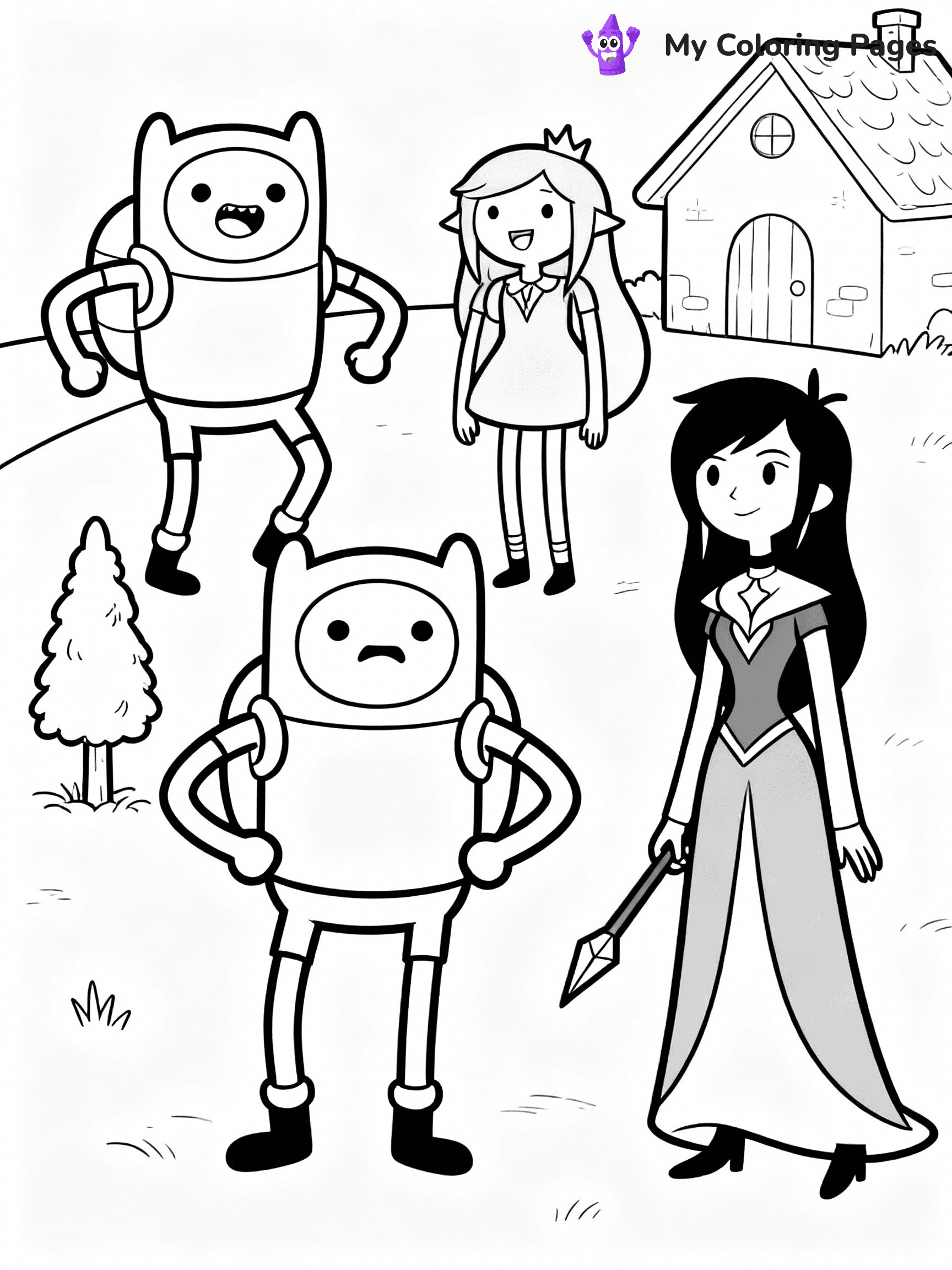 Adventure Time Coloring Pages - 21