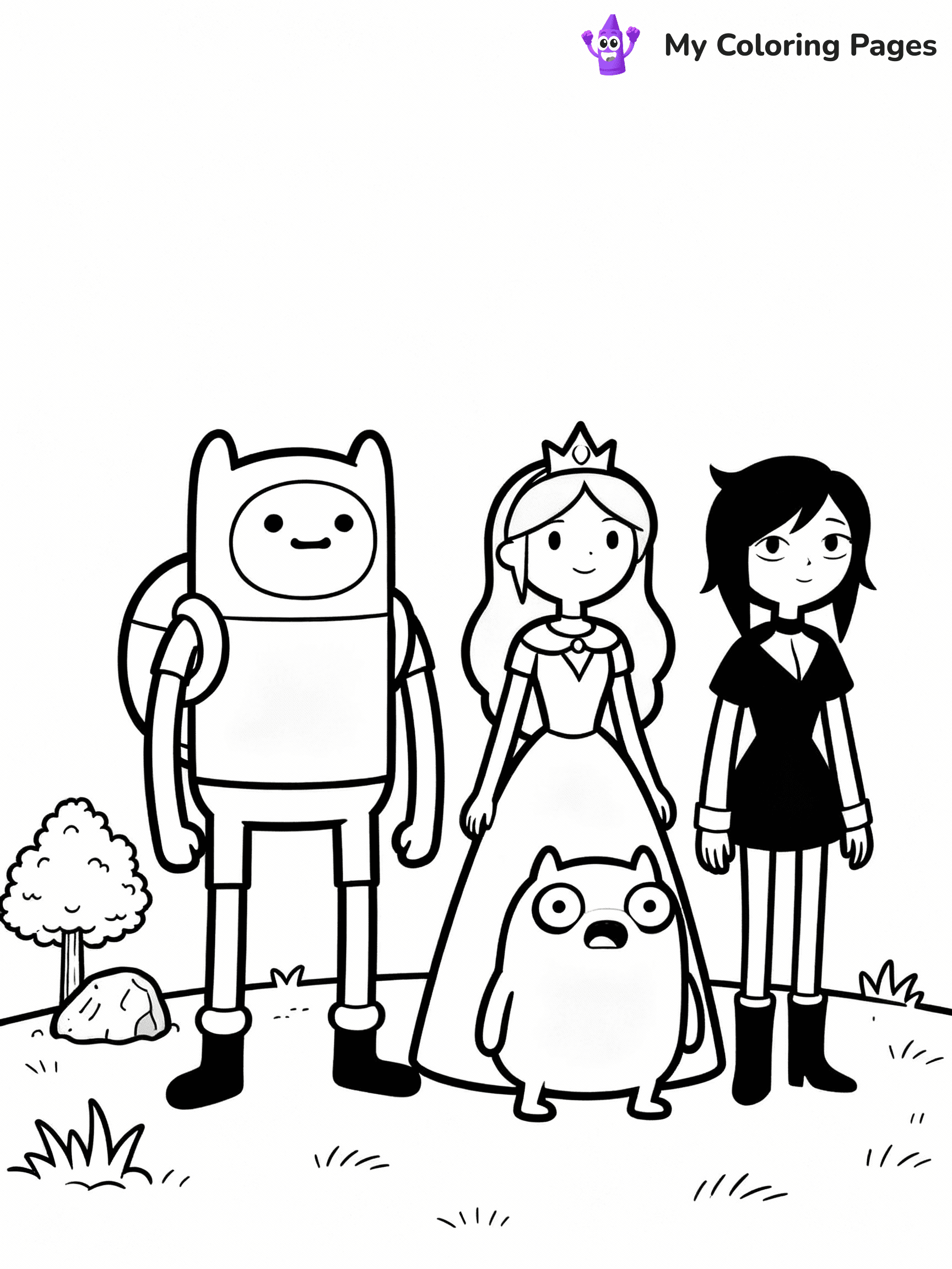 Adventure Time Coloring Pages - 20