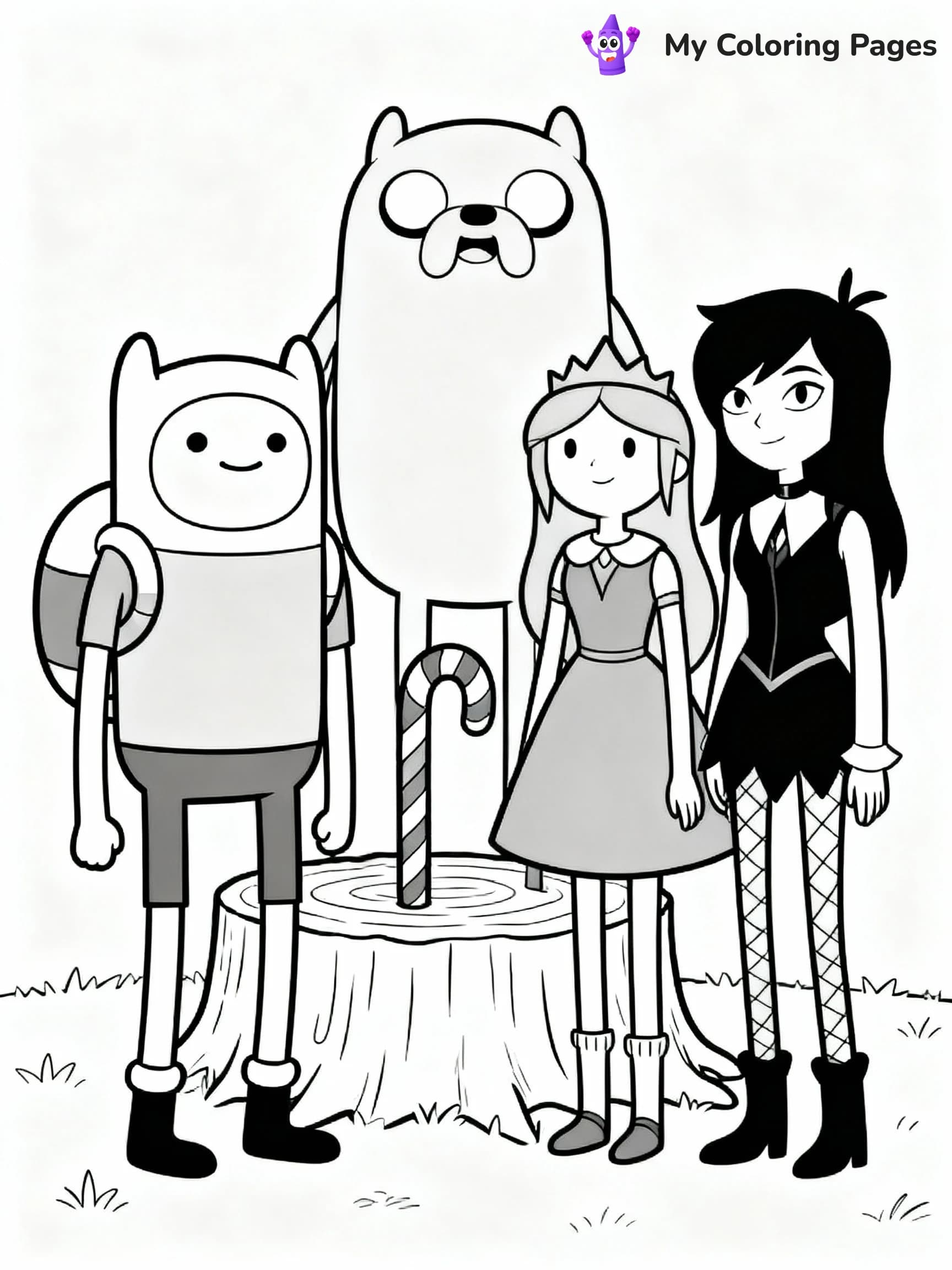 Adventure Time Coloring Pages - 18