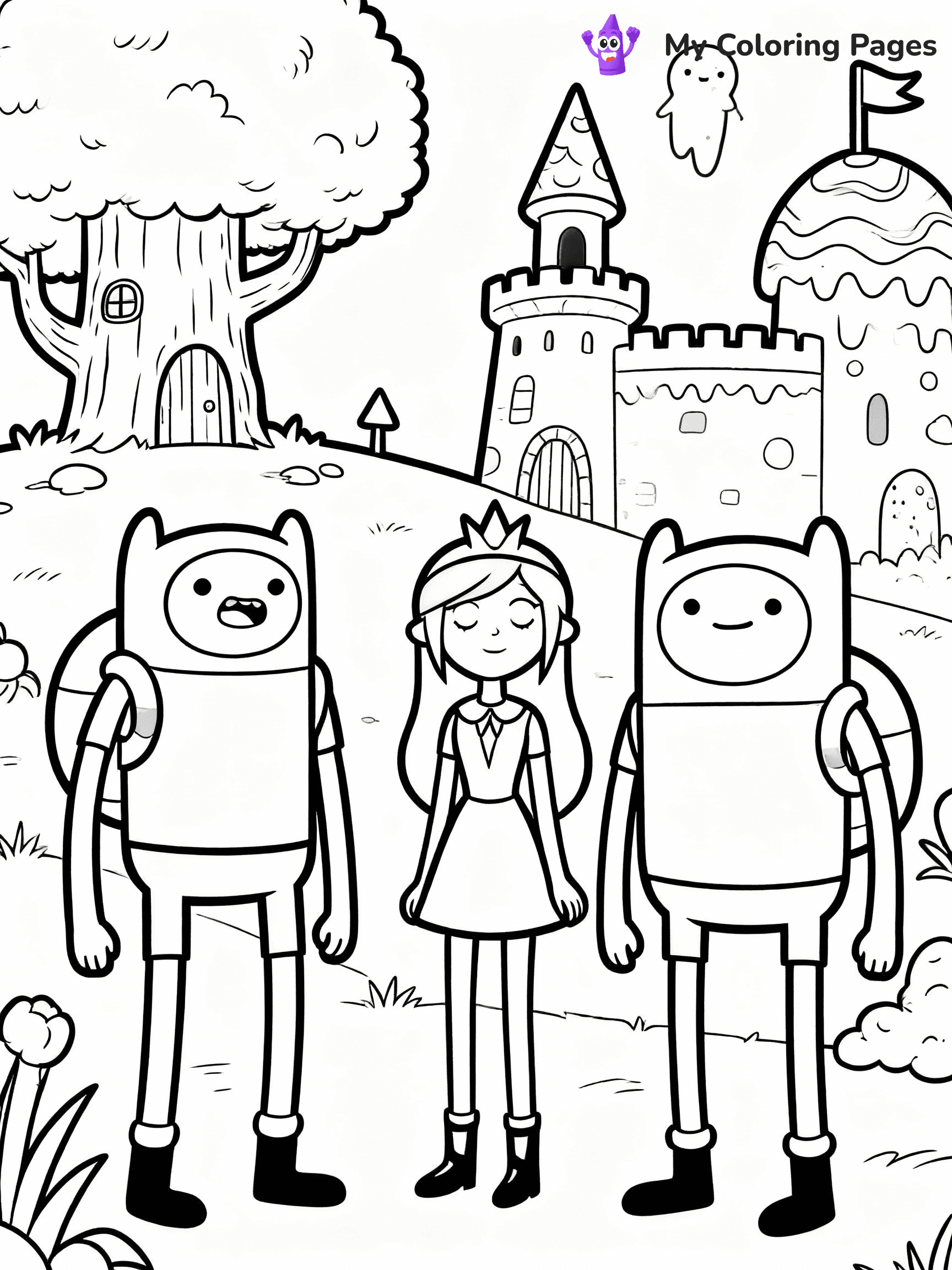 Adventure Time Coloring Pages - 16