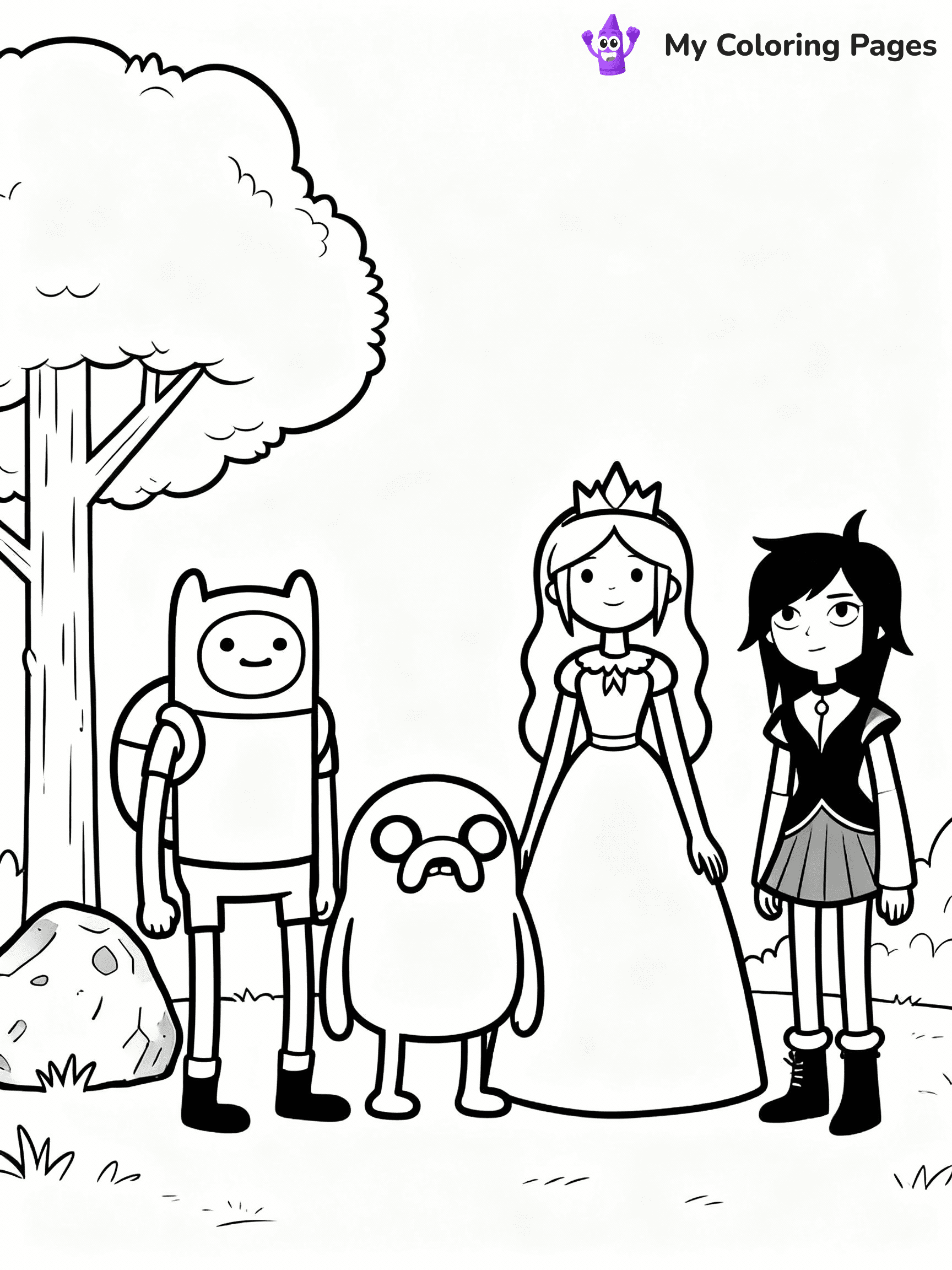 Adventure Time Coloring Pages - 15