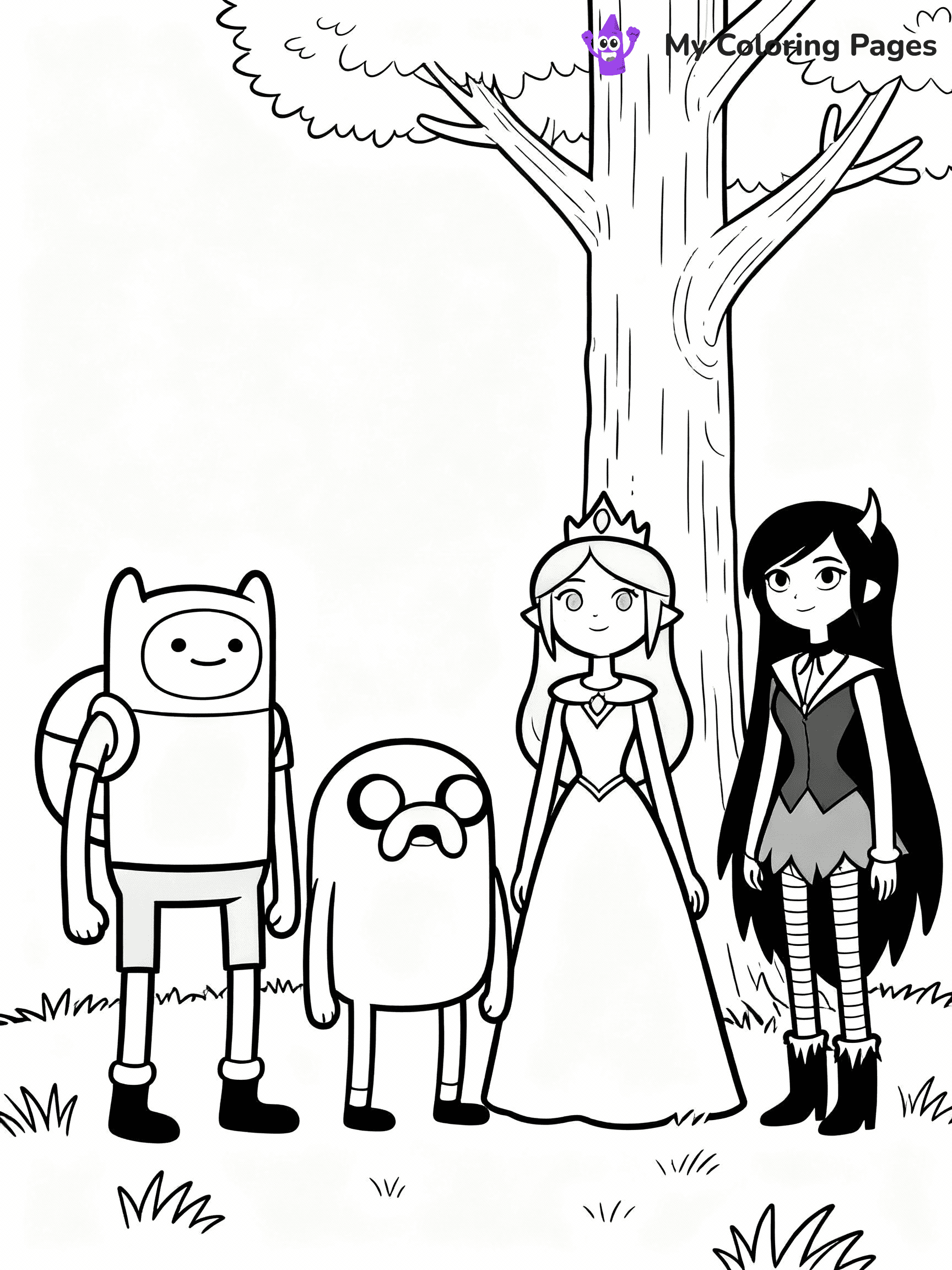 Adventure Time Coloring Pages - 14