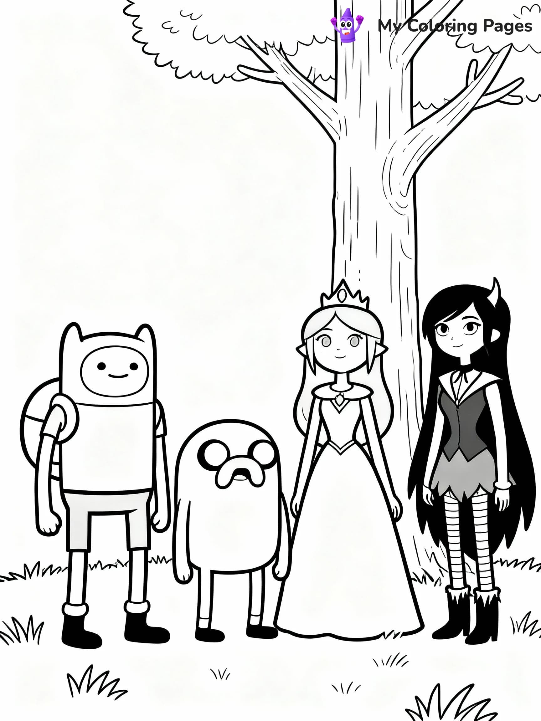 Adventure Time Coloring Pages - 14