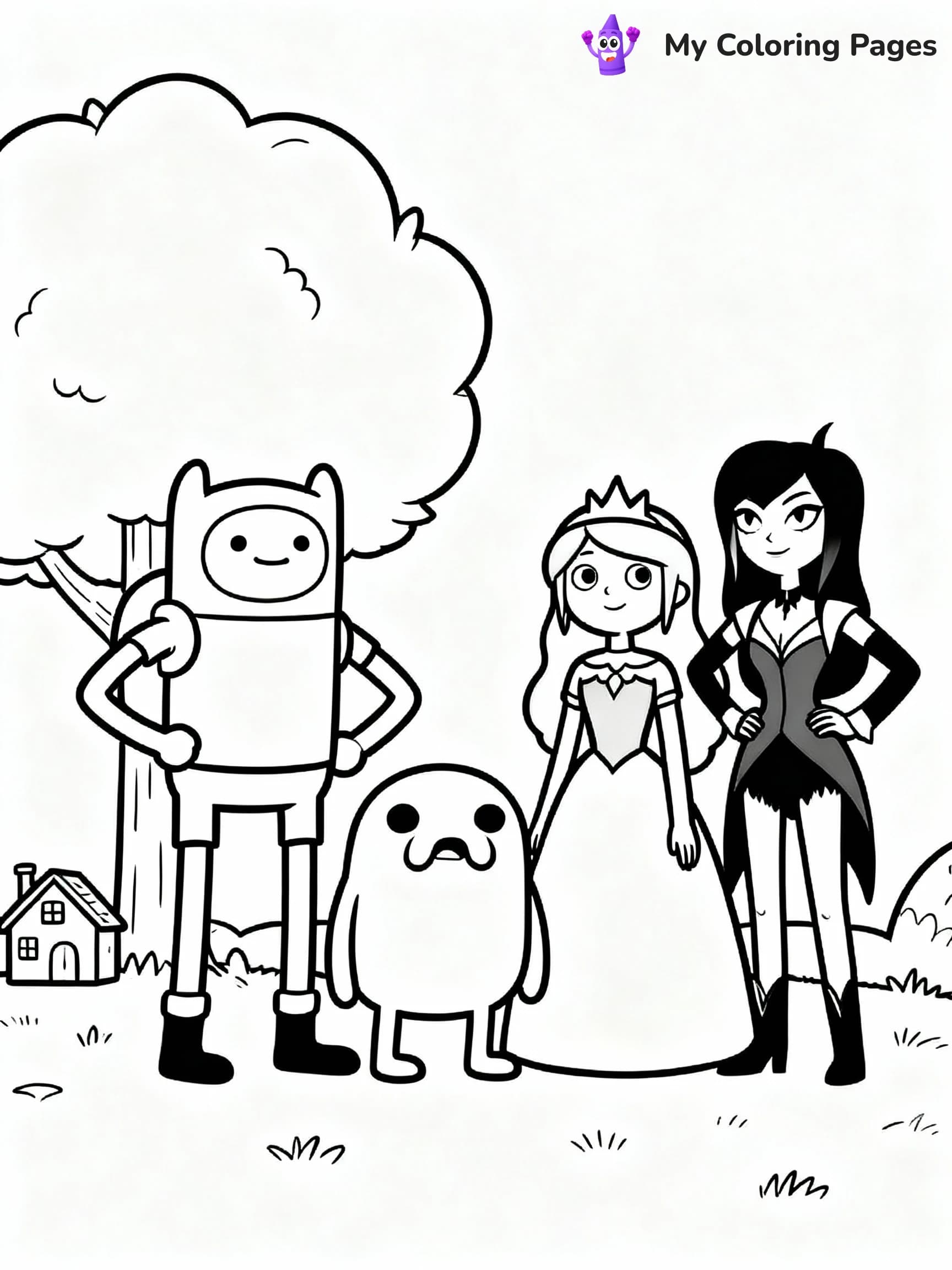 Adventure Time Coloring Pages - 13