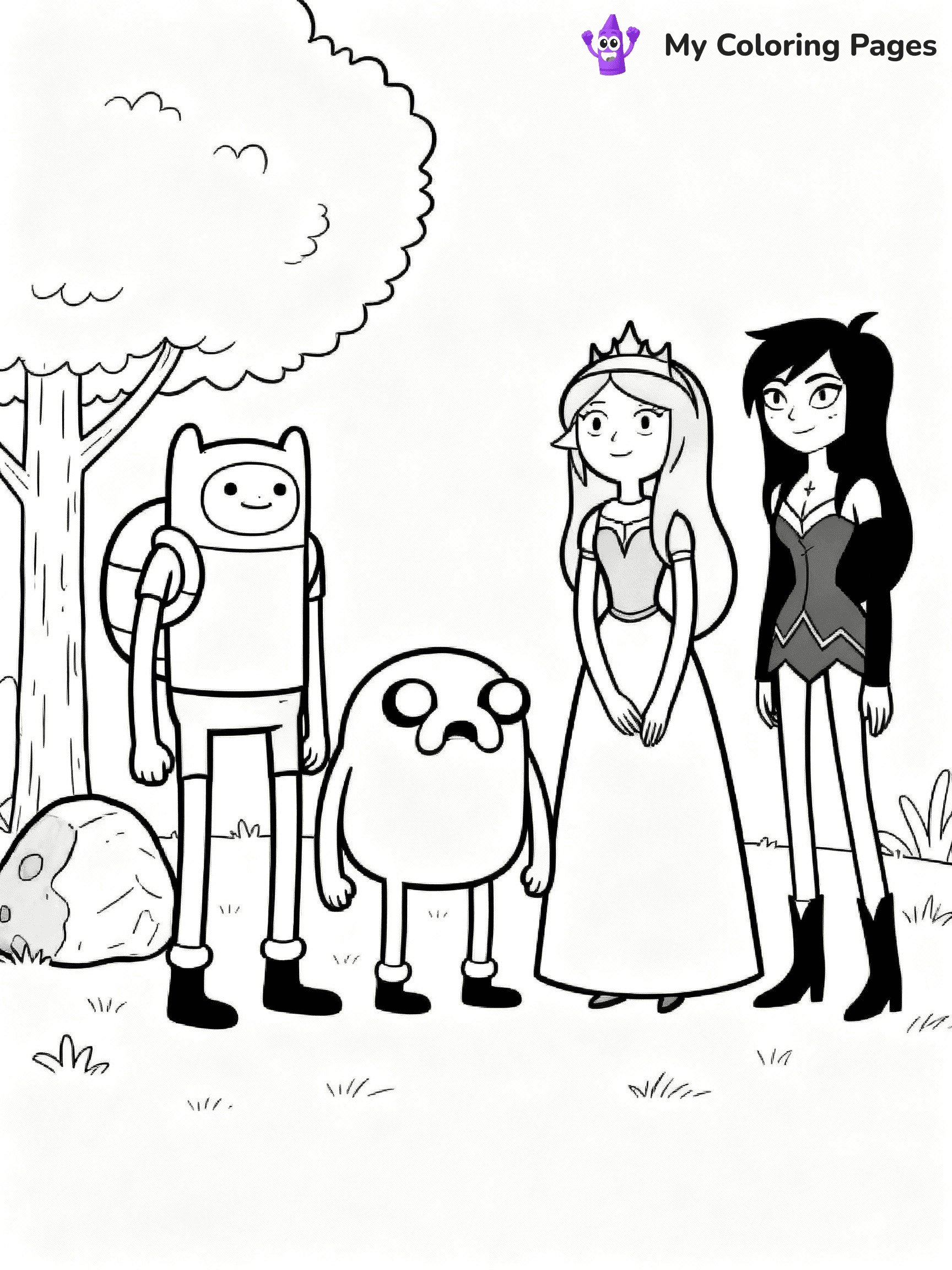 Adventure Time Coloring Pages - 12