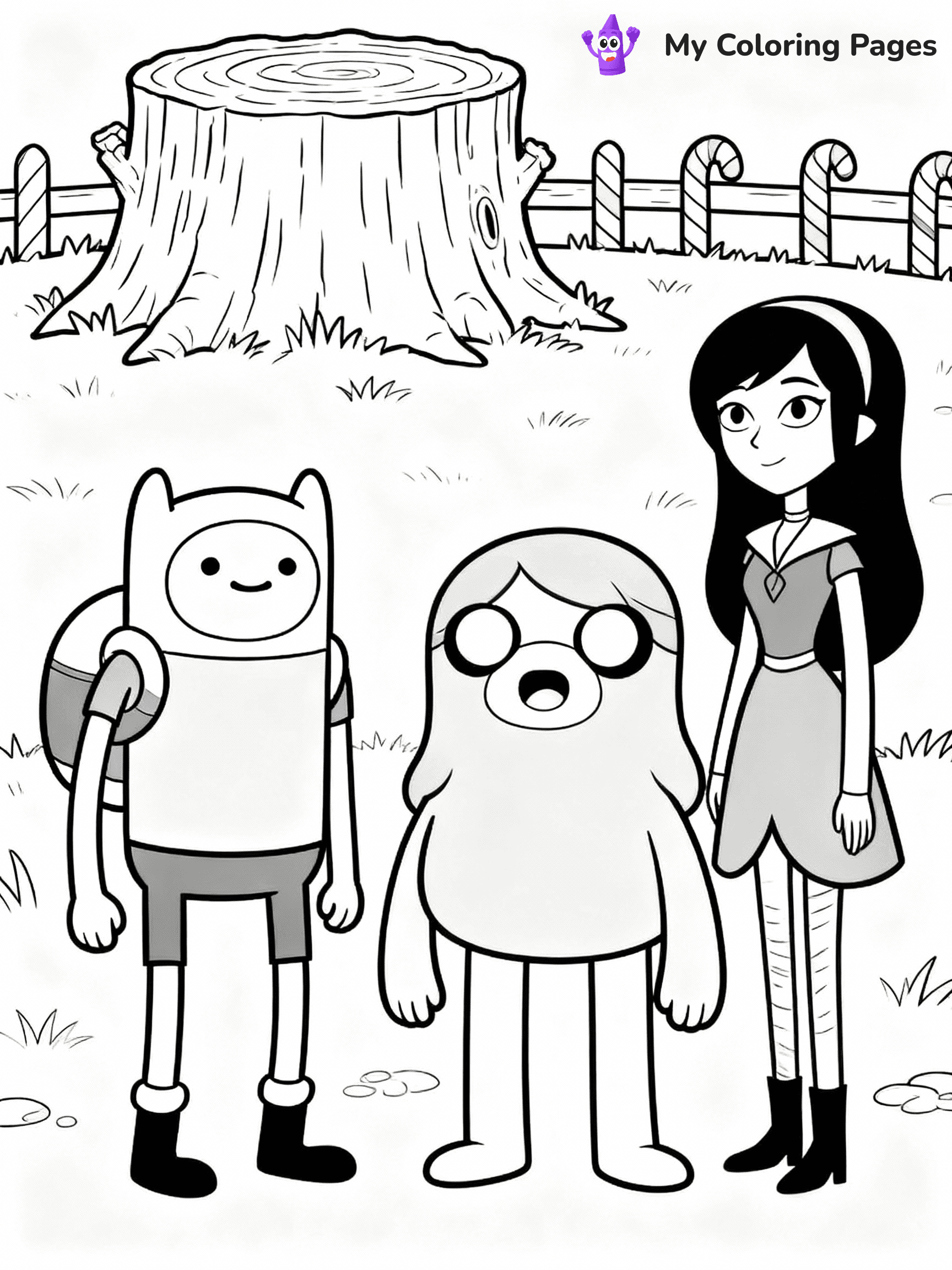Adventure Time Coloring Pages - 8
