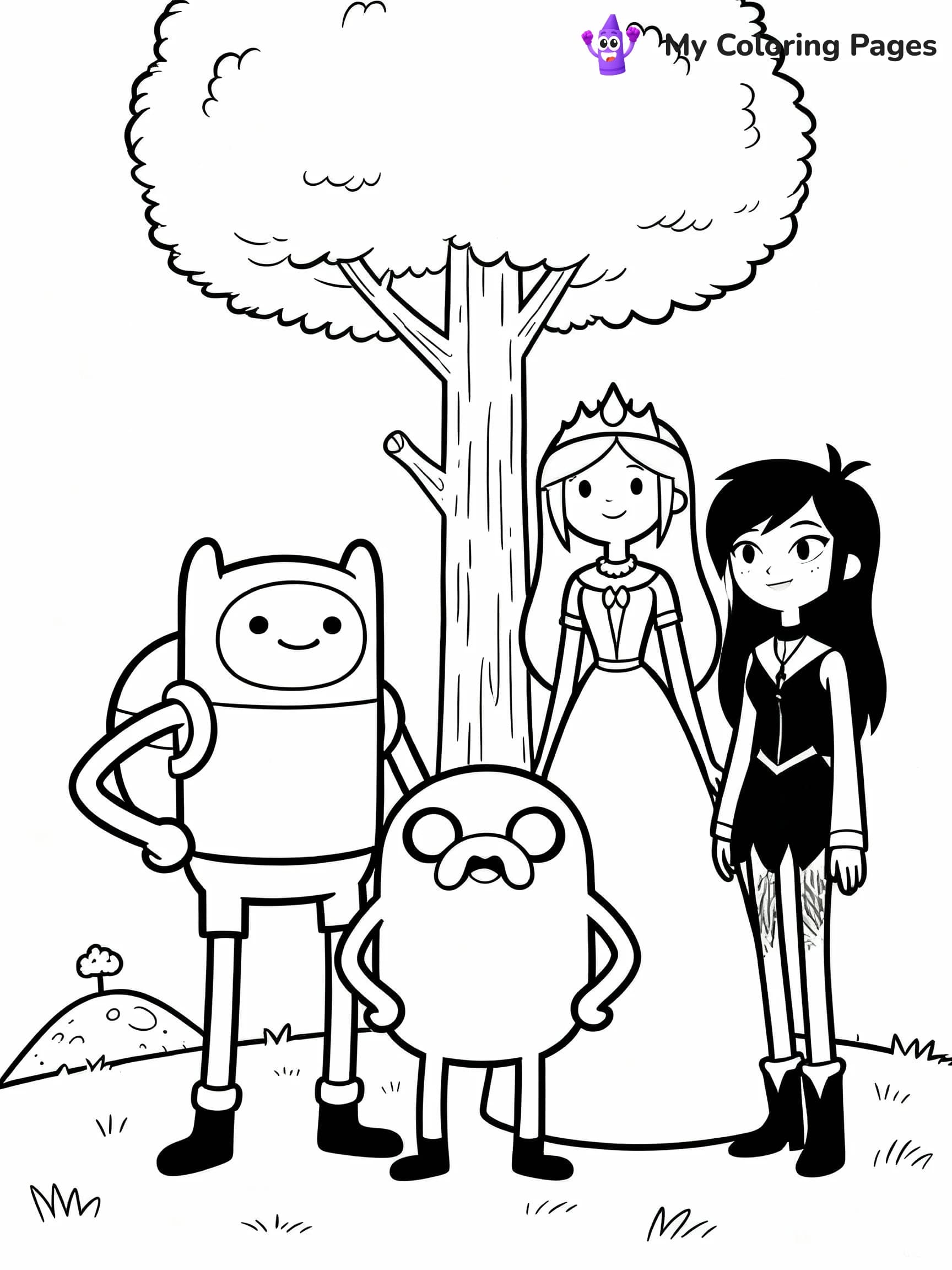 Adventure Time Coloring Pages - 5