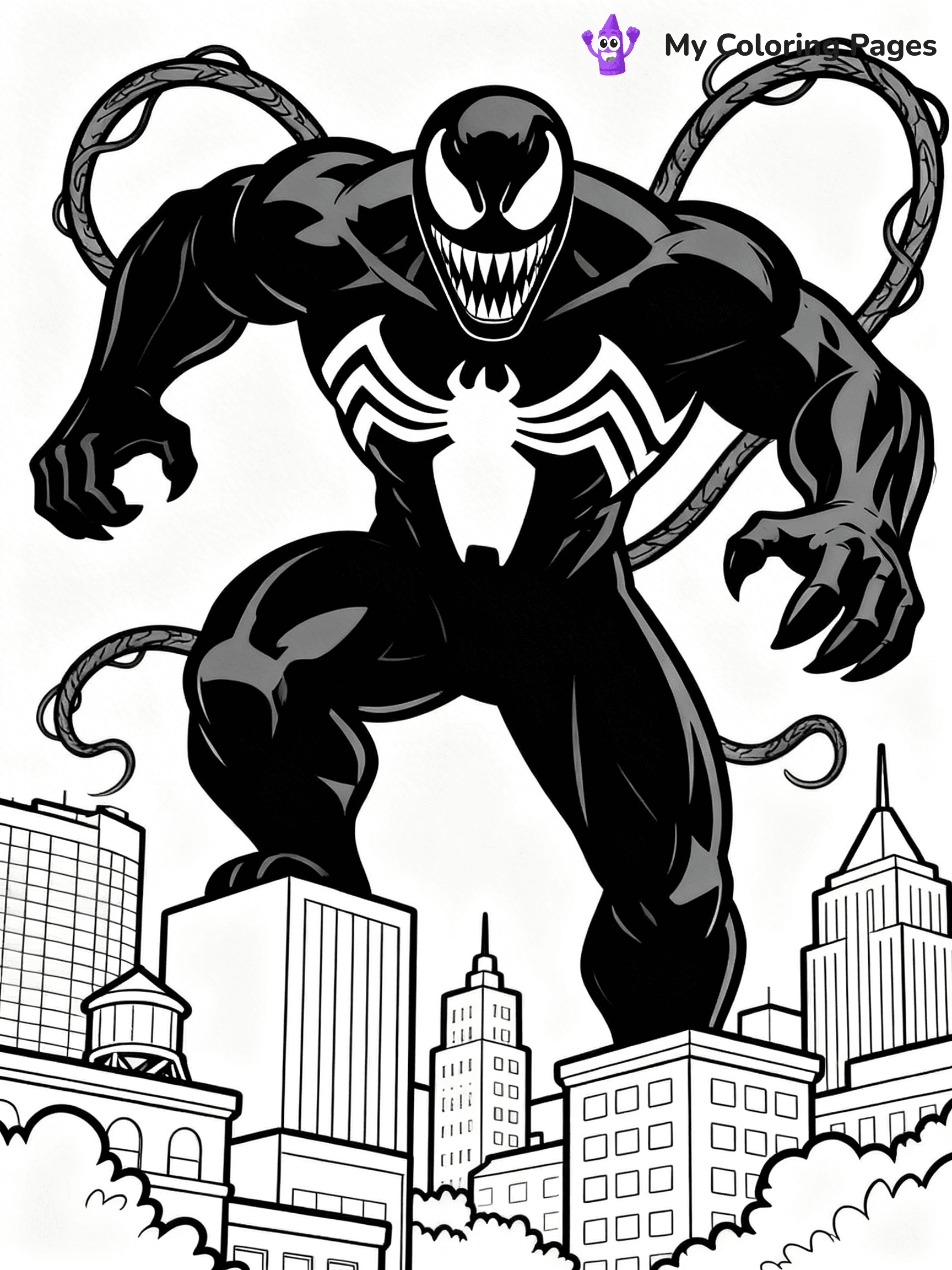 Green Goblin Coloring Pages - 20