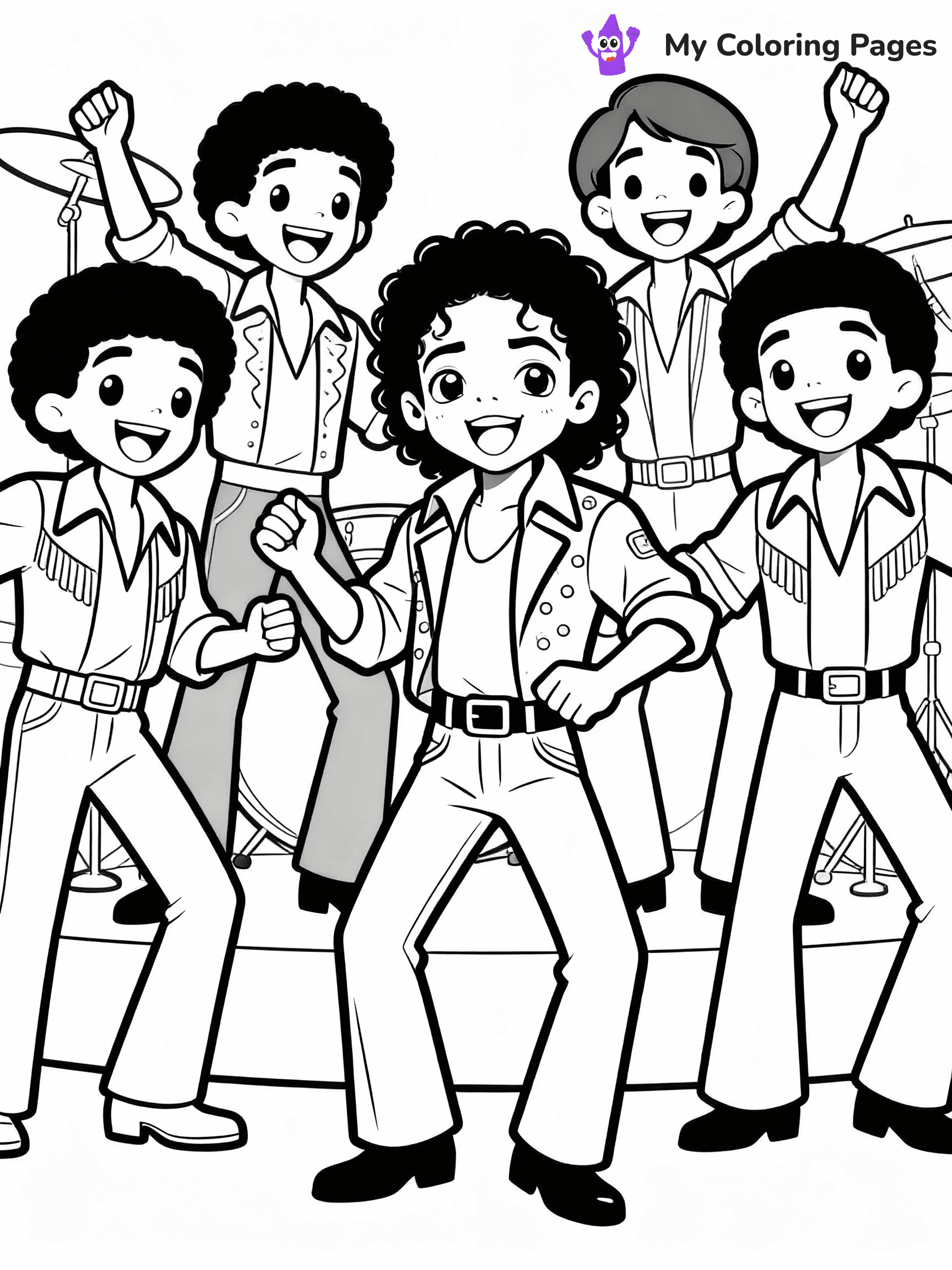 Michael Jackson Coloring Pages - 18