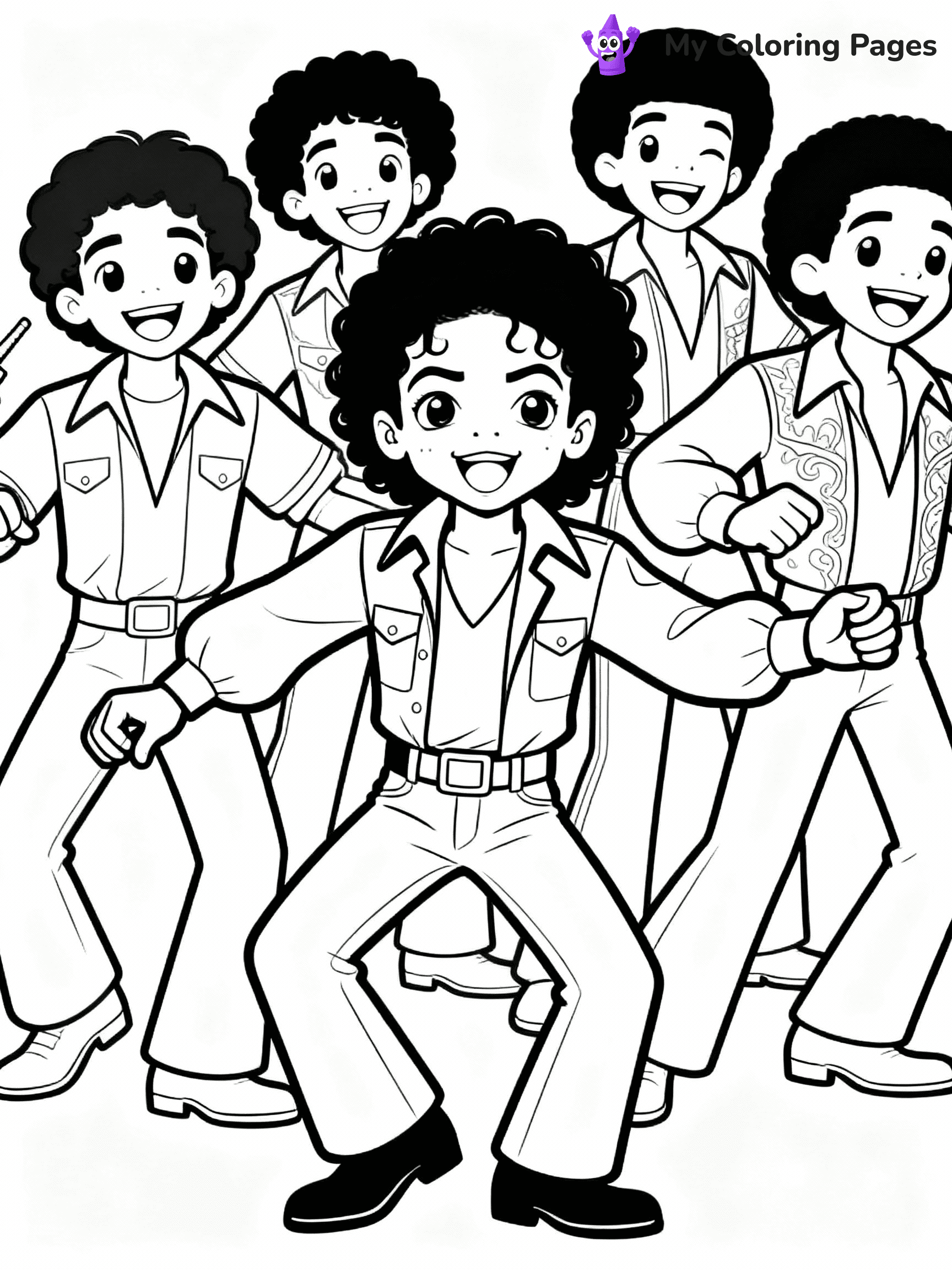 Michael Jackson Coloring Pages - 15