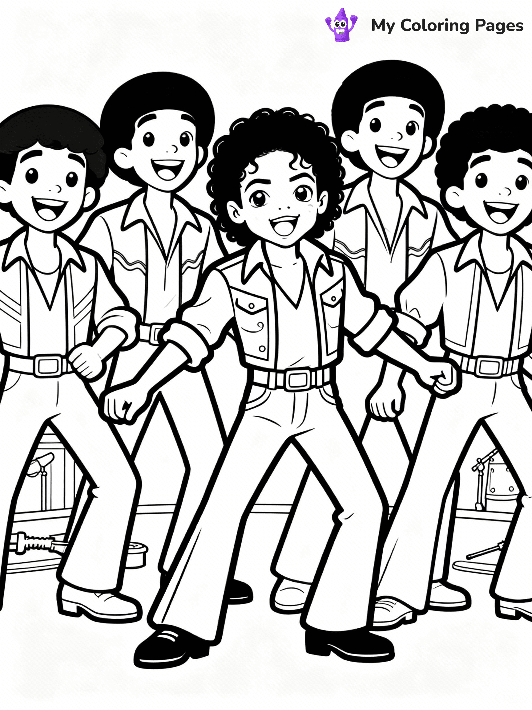 Michael Jackson Coloring Pages - 14