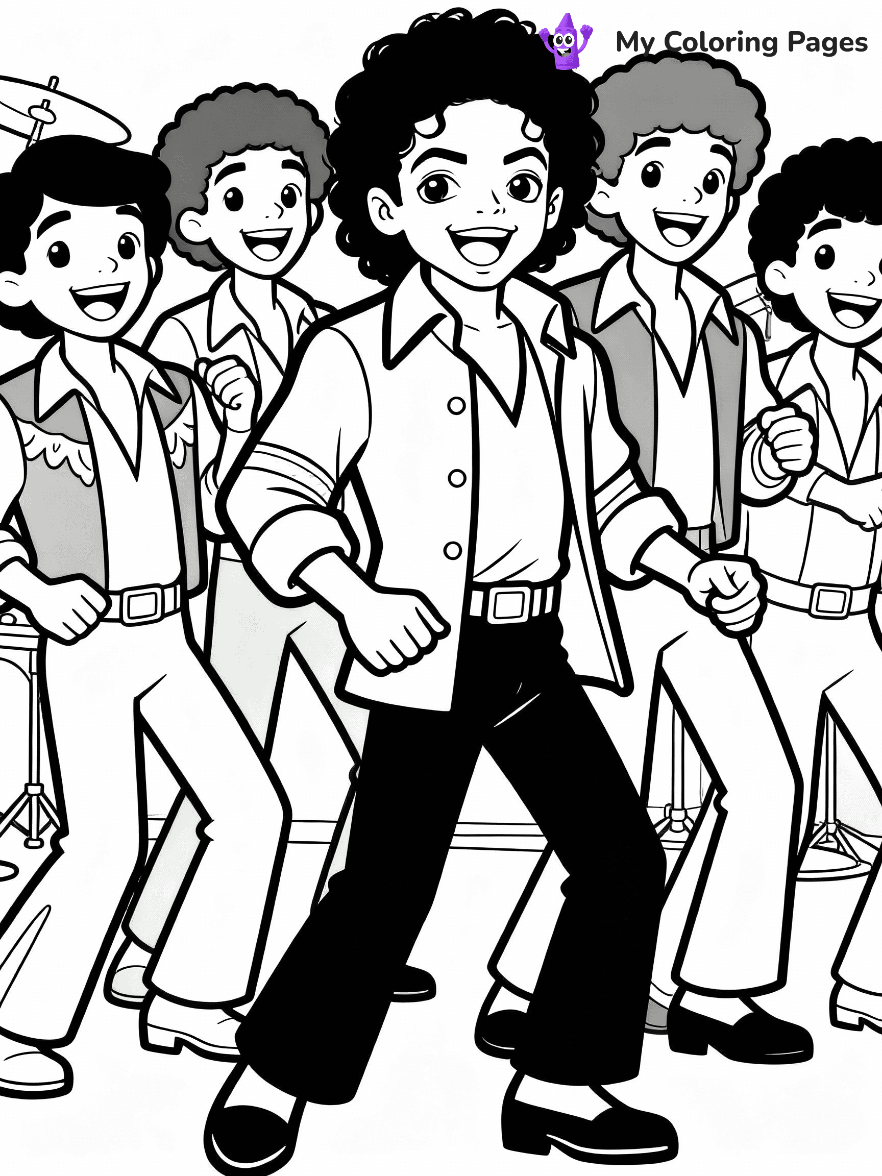 Michael Jackson Coloring Pages - 13
