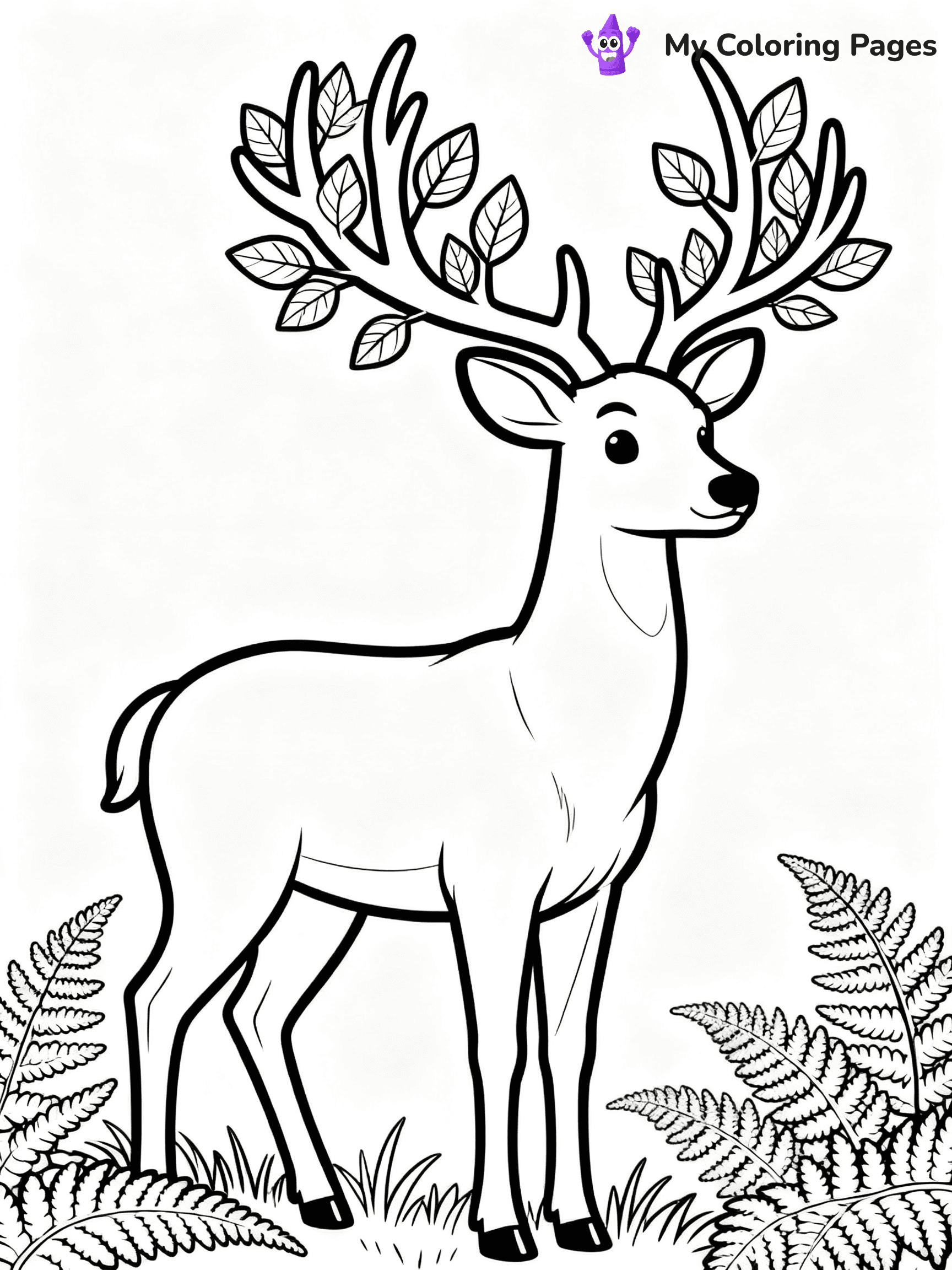 Forest Animals Coloring Pages - 24