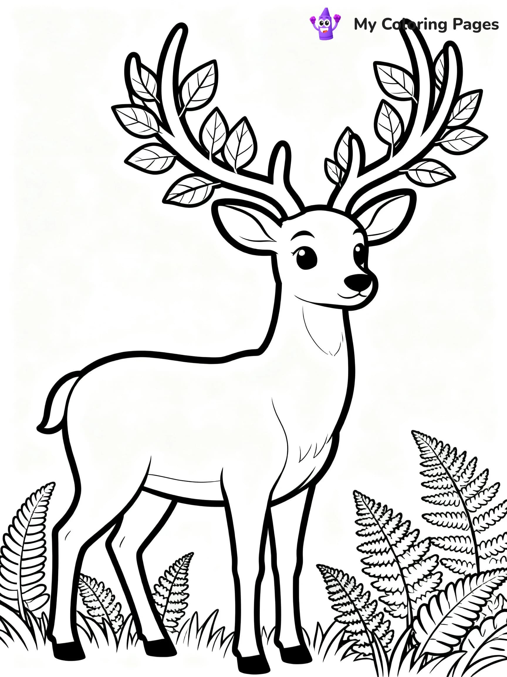 Forest Animals Coloring Pages - 23