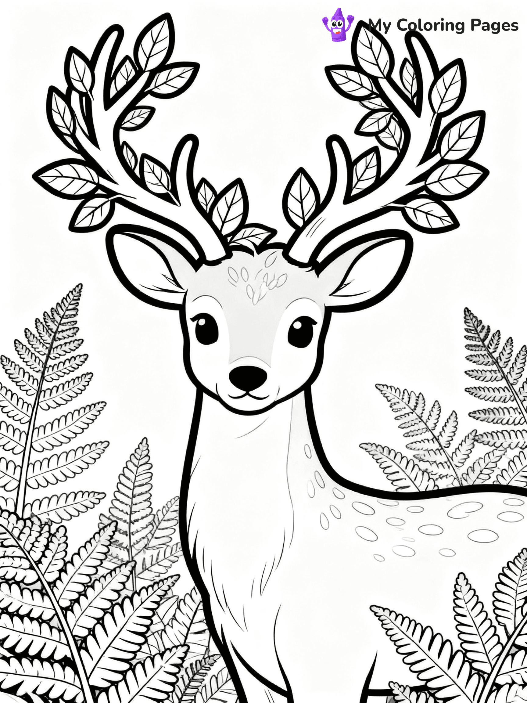 Forest Animals Coloring Pages - 21