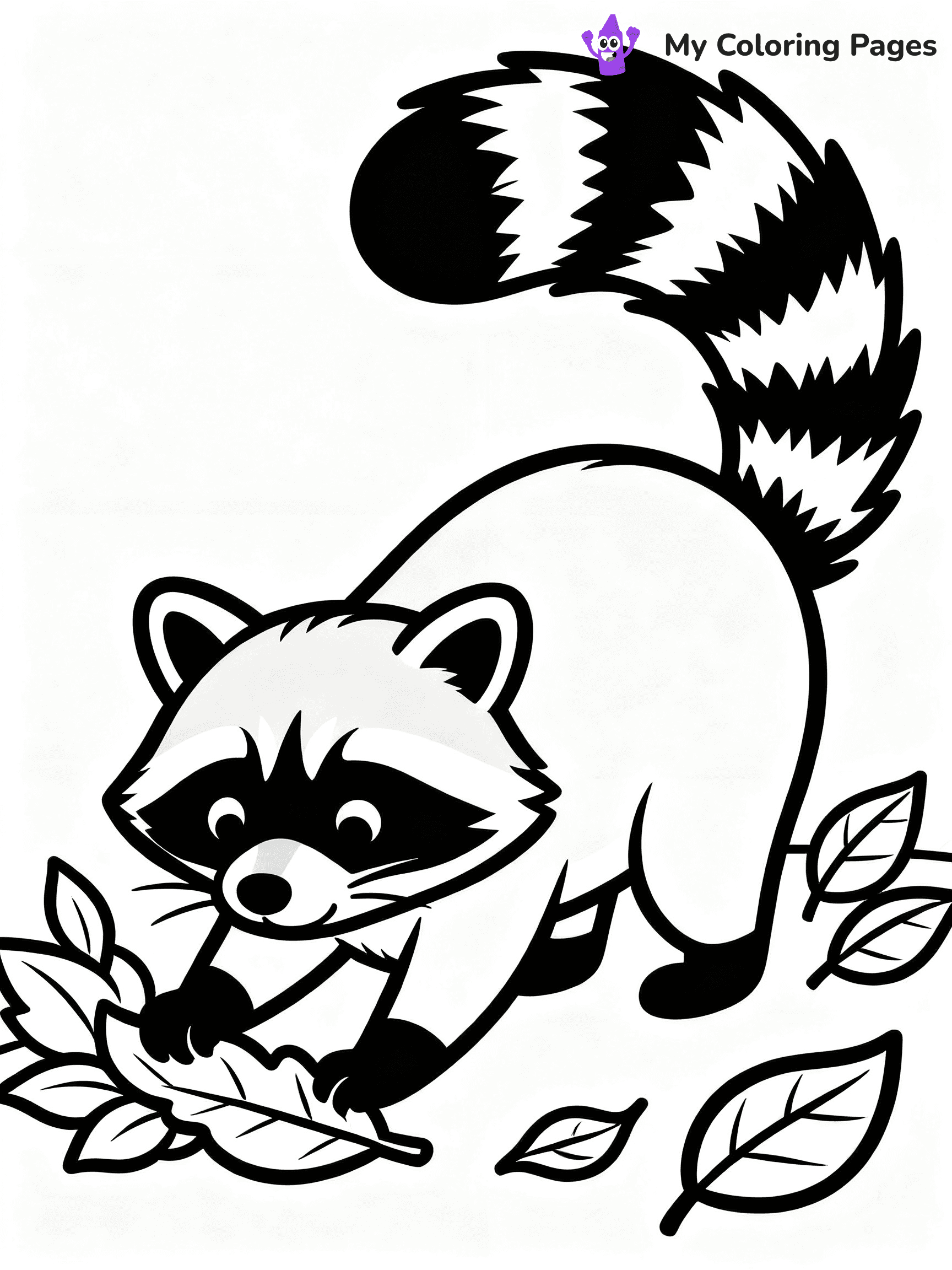 Forest Animals Coloring Pages - 12