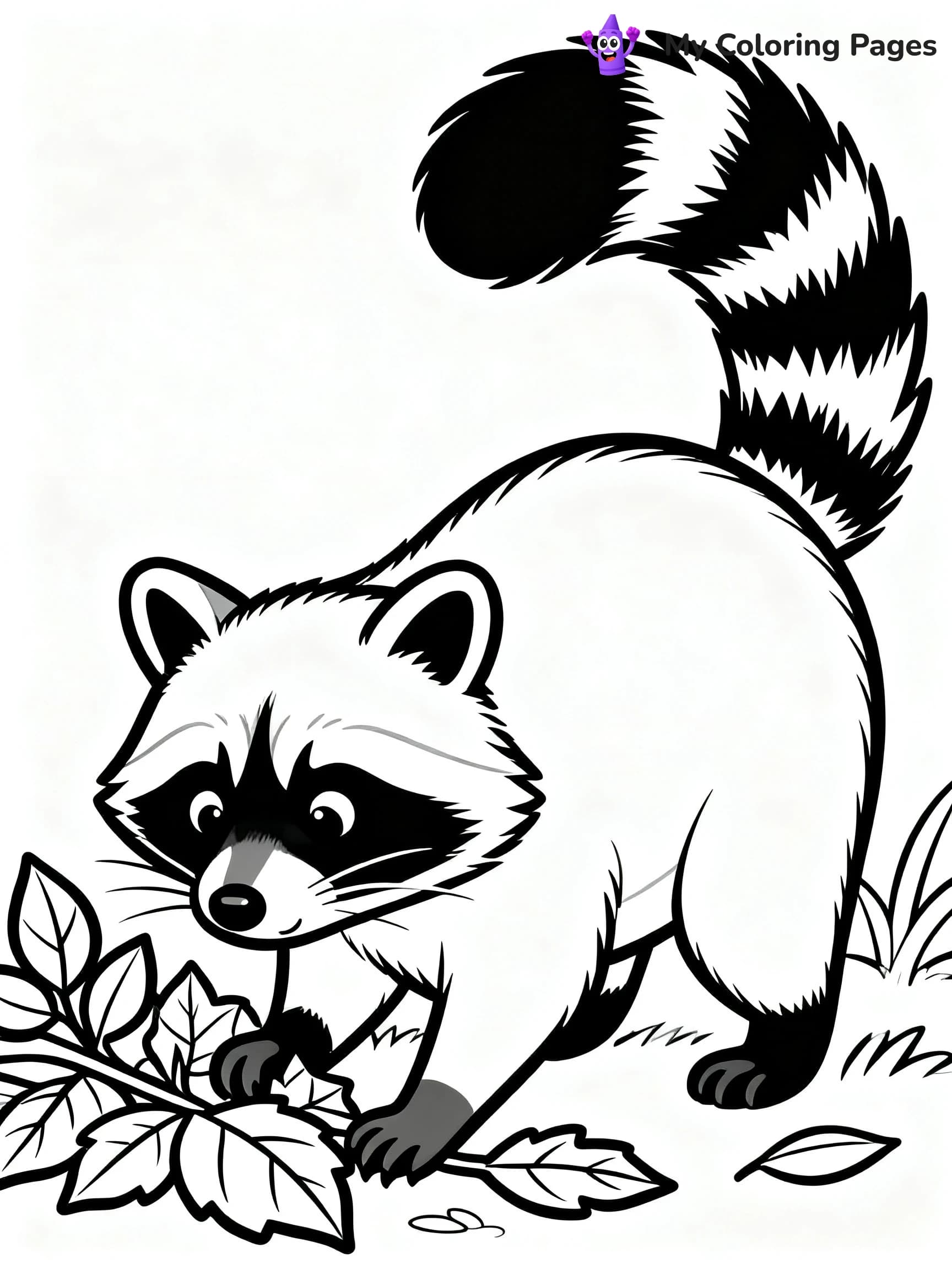 Forest Animals Coloring Pages - 11