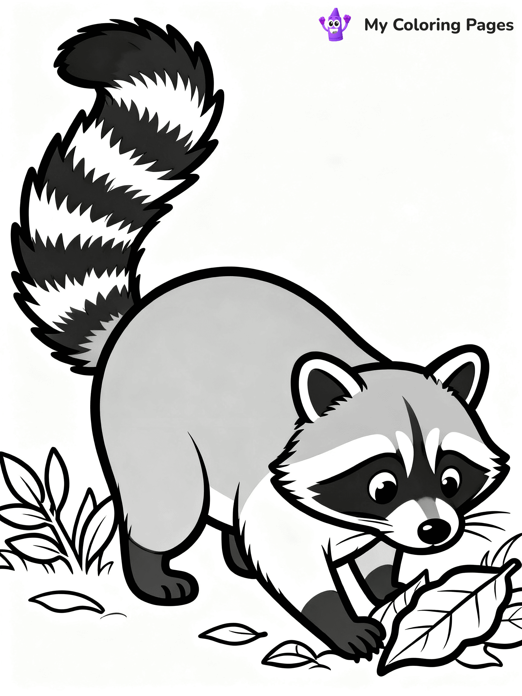 Forest Animals Coloring Pages - 9