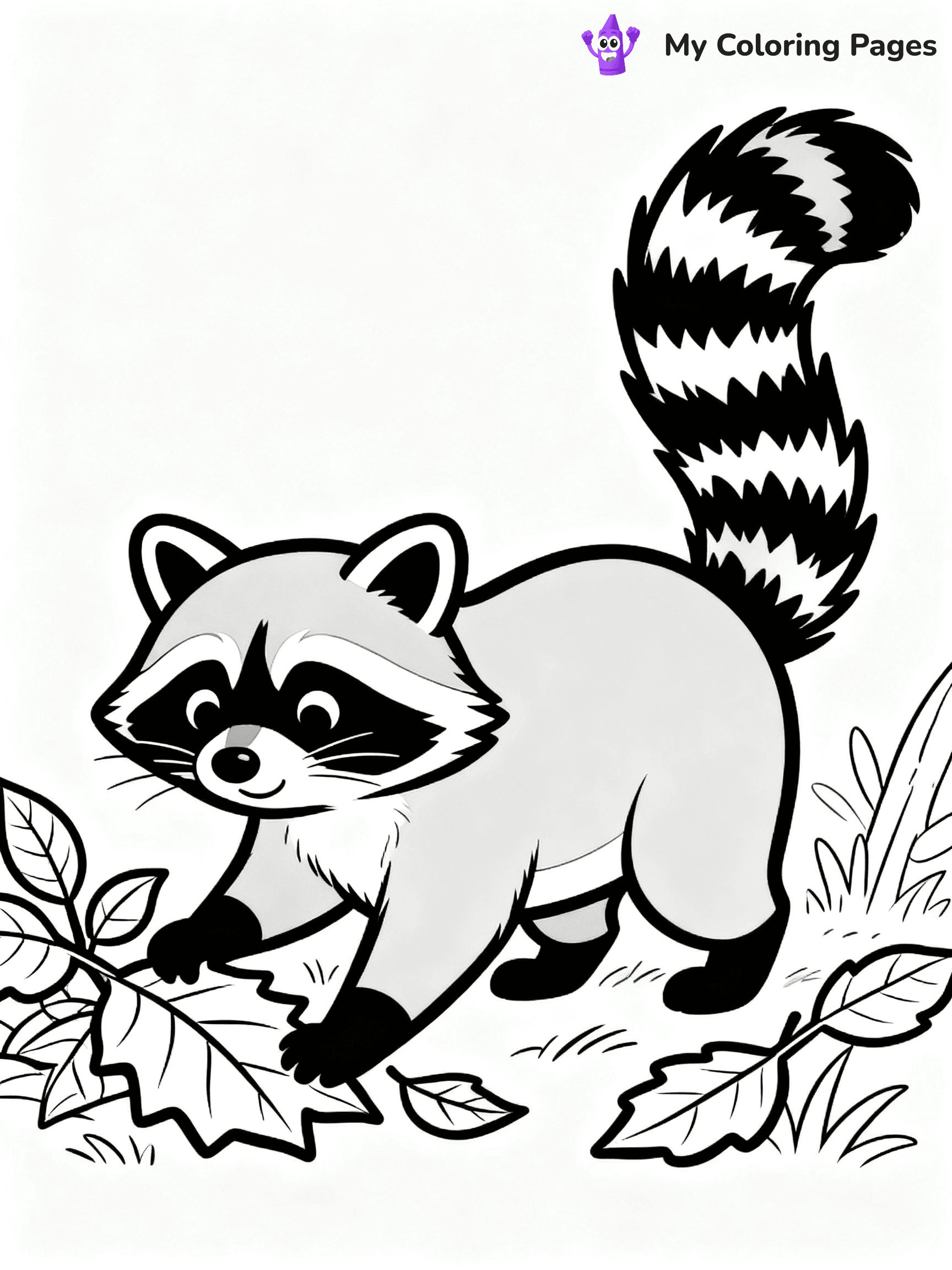 Forest Animals Coloring Pages - 7