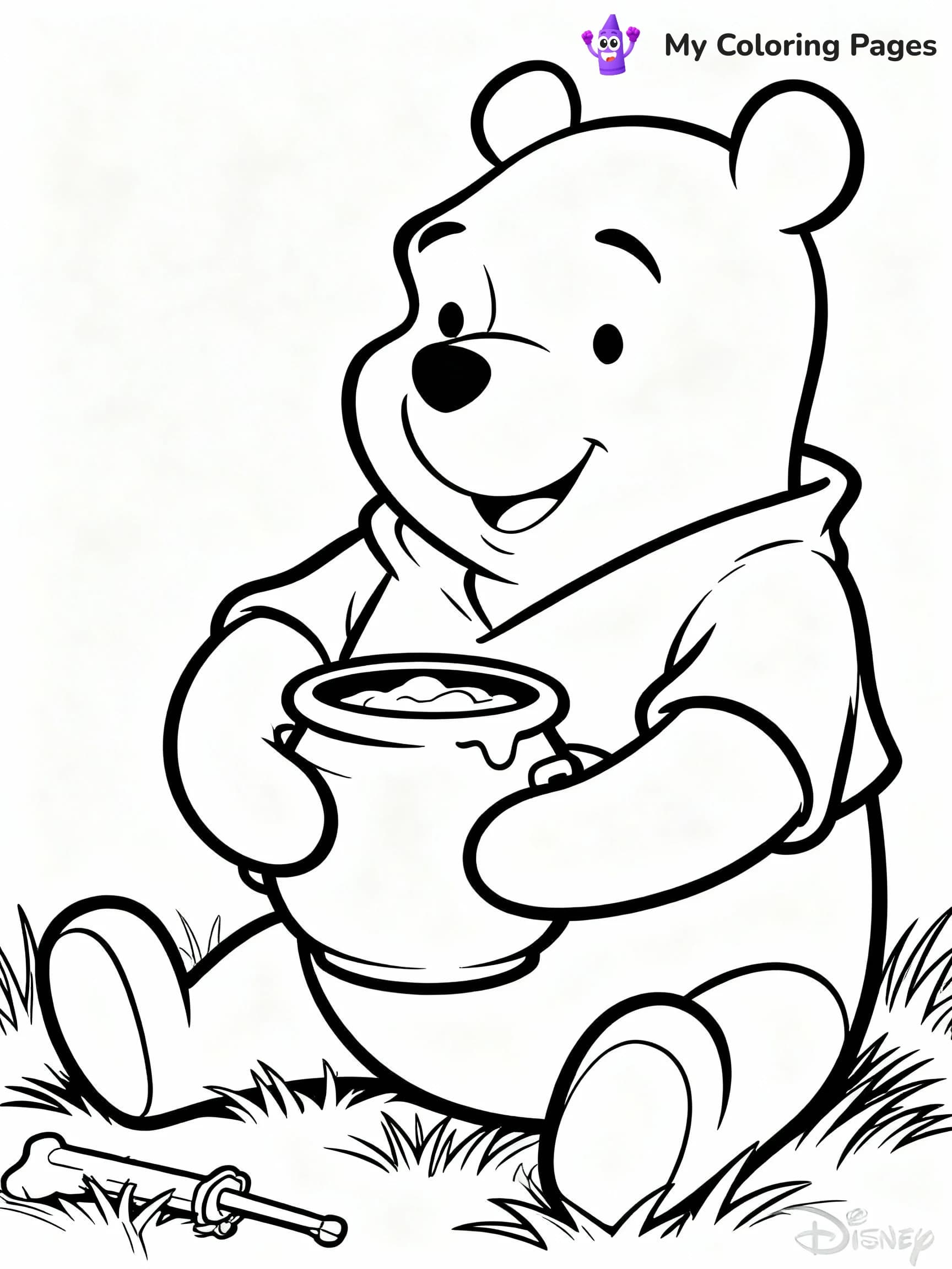 Disney Easter Coloring Pages - 23