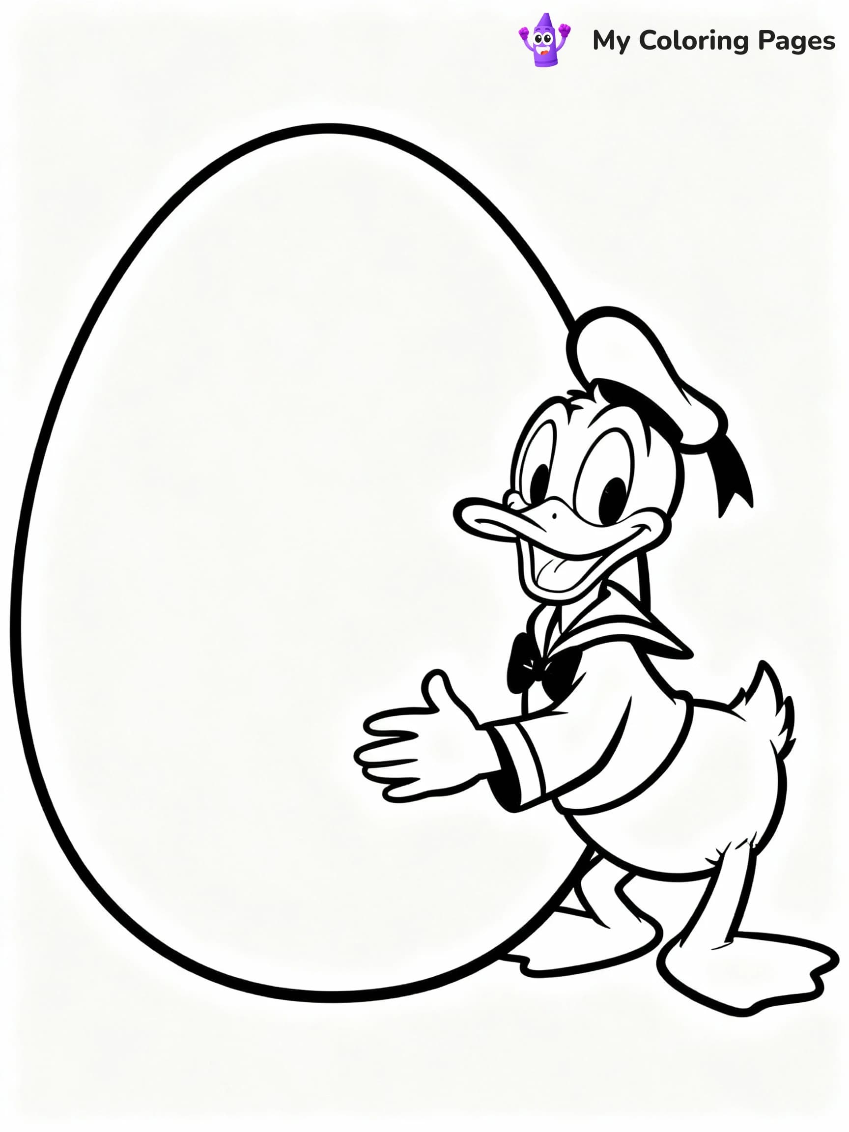 Disney Easter Coloring Pages - 7