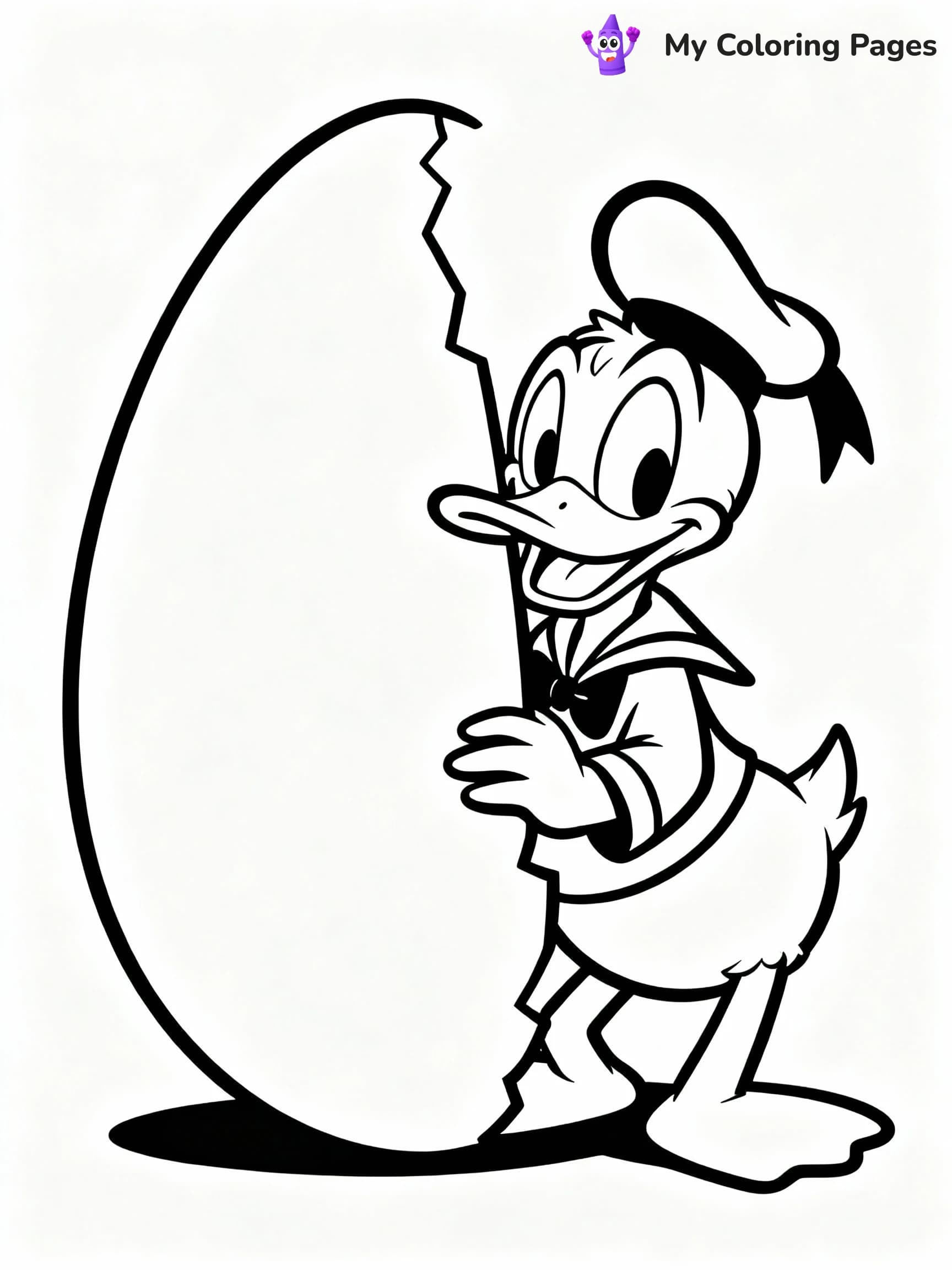 Disney Easter Coloring Pages - 4