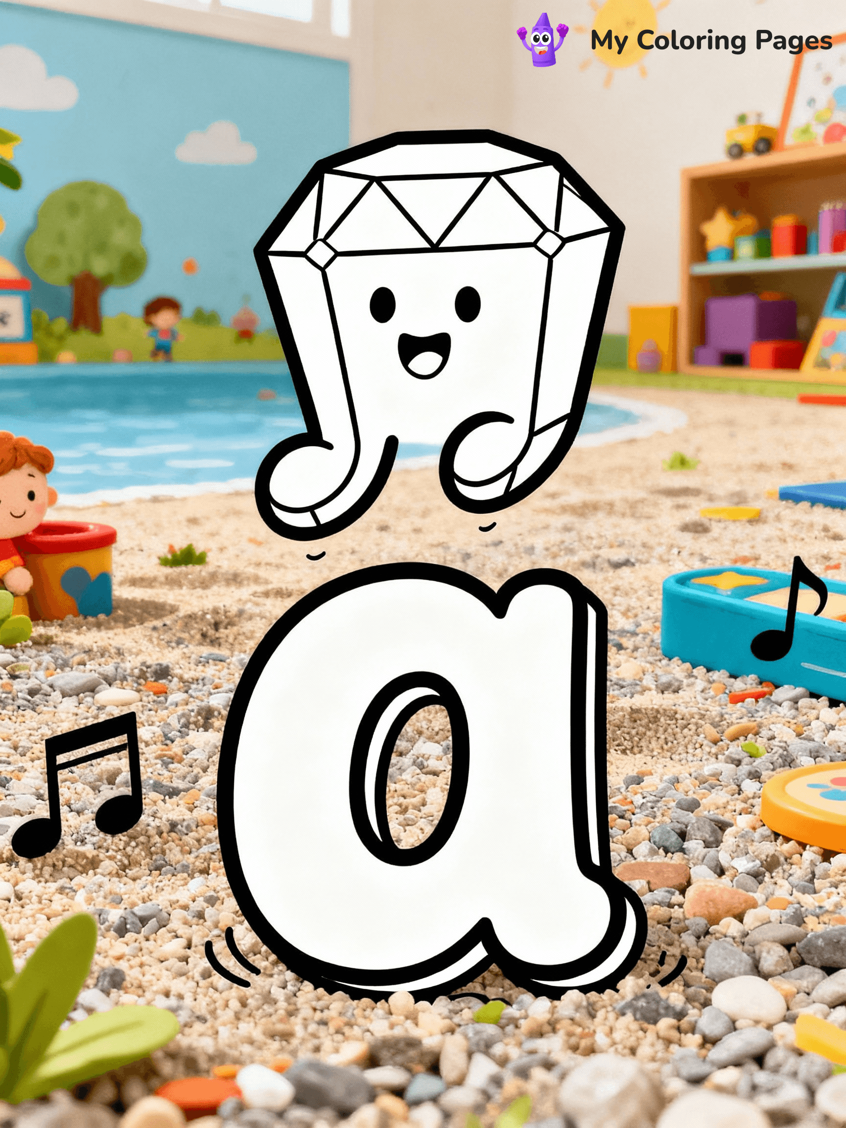 Alphabet Lore Coloring Pages - 29