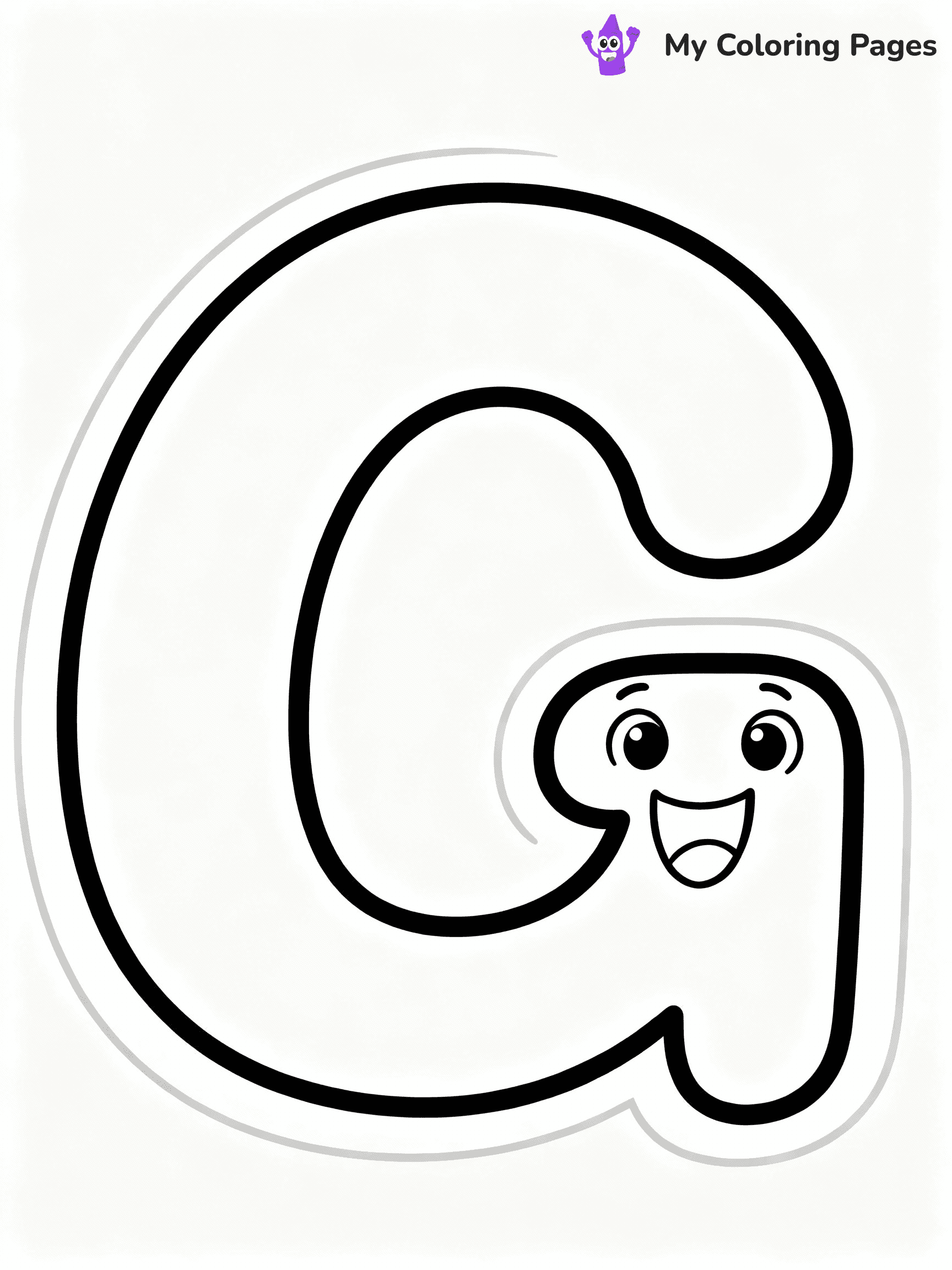 Alphabet Lore Coloring Pages - 7