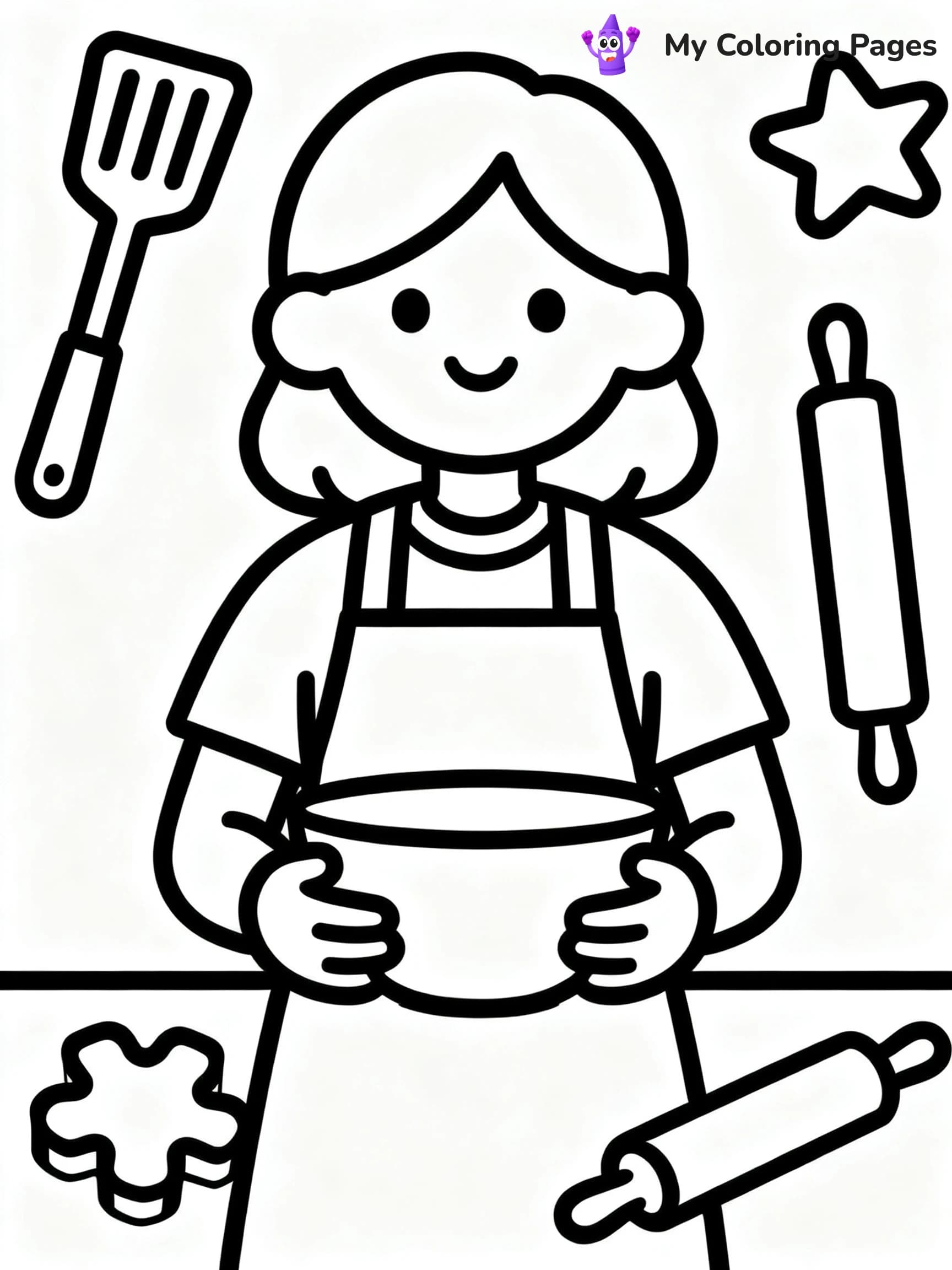 Best Mom Coloring Pages - 15