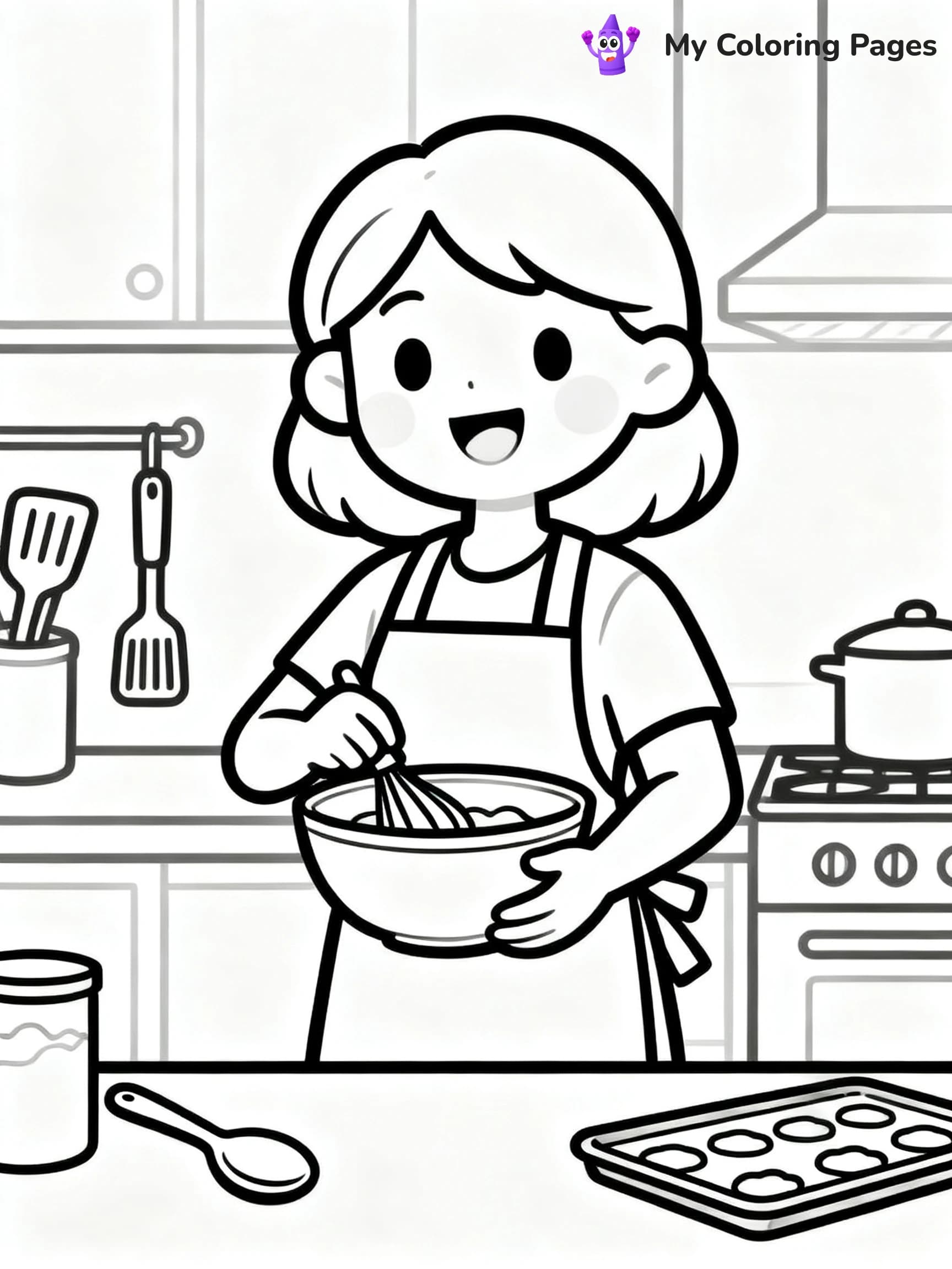 Best Mom Coloring Pages - 11