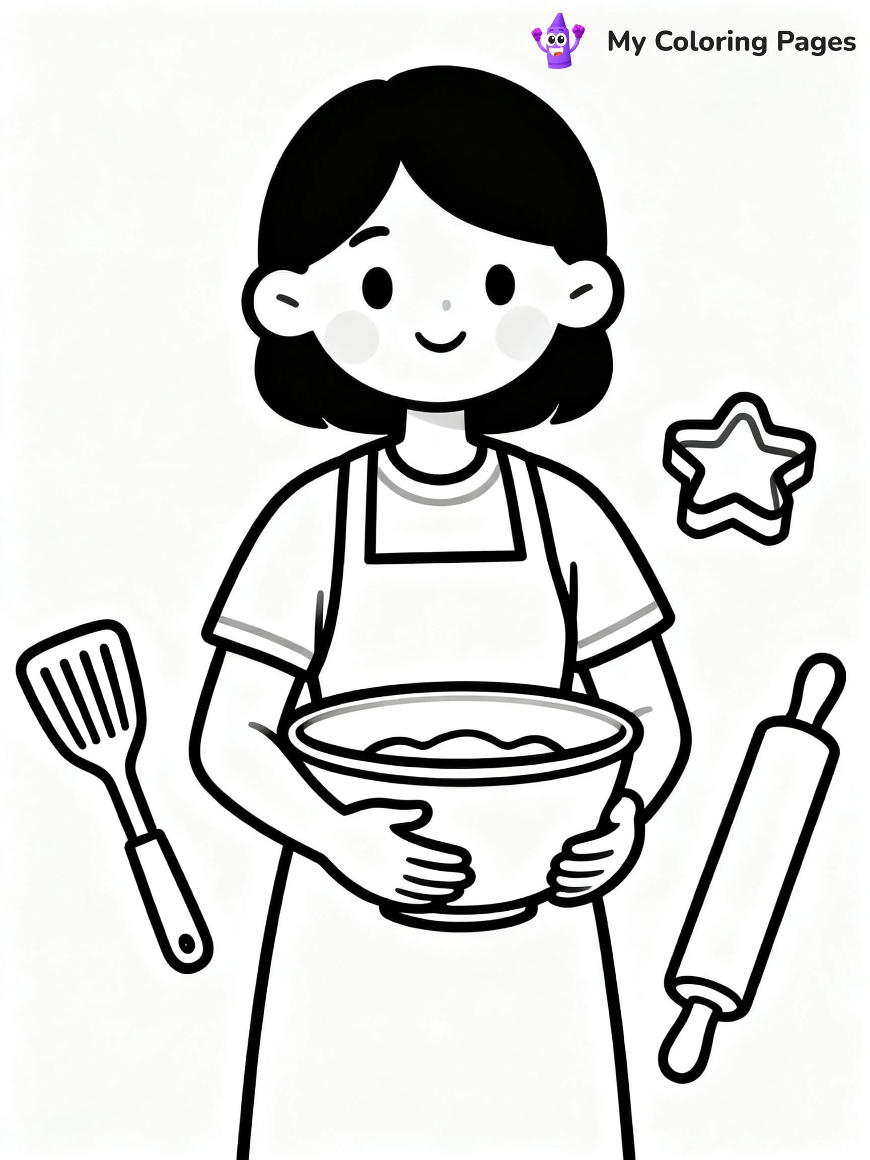 Best Mom Coloring Pages - 10