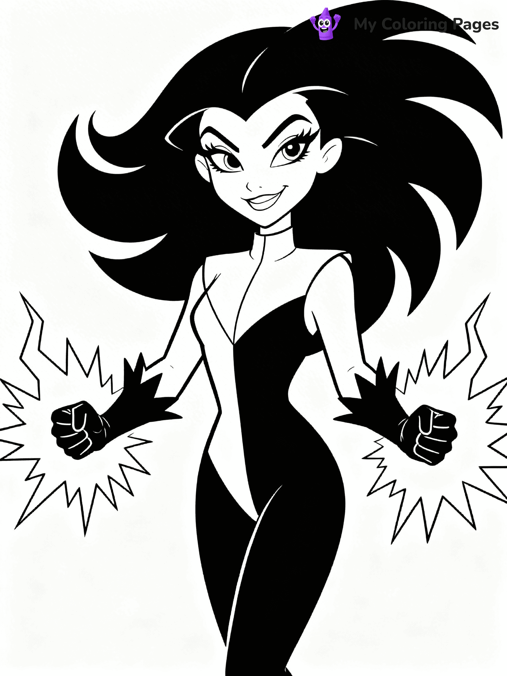 Kim Possible Coloring Pages - 17