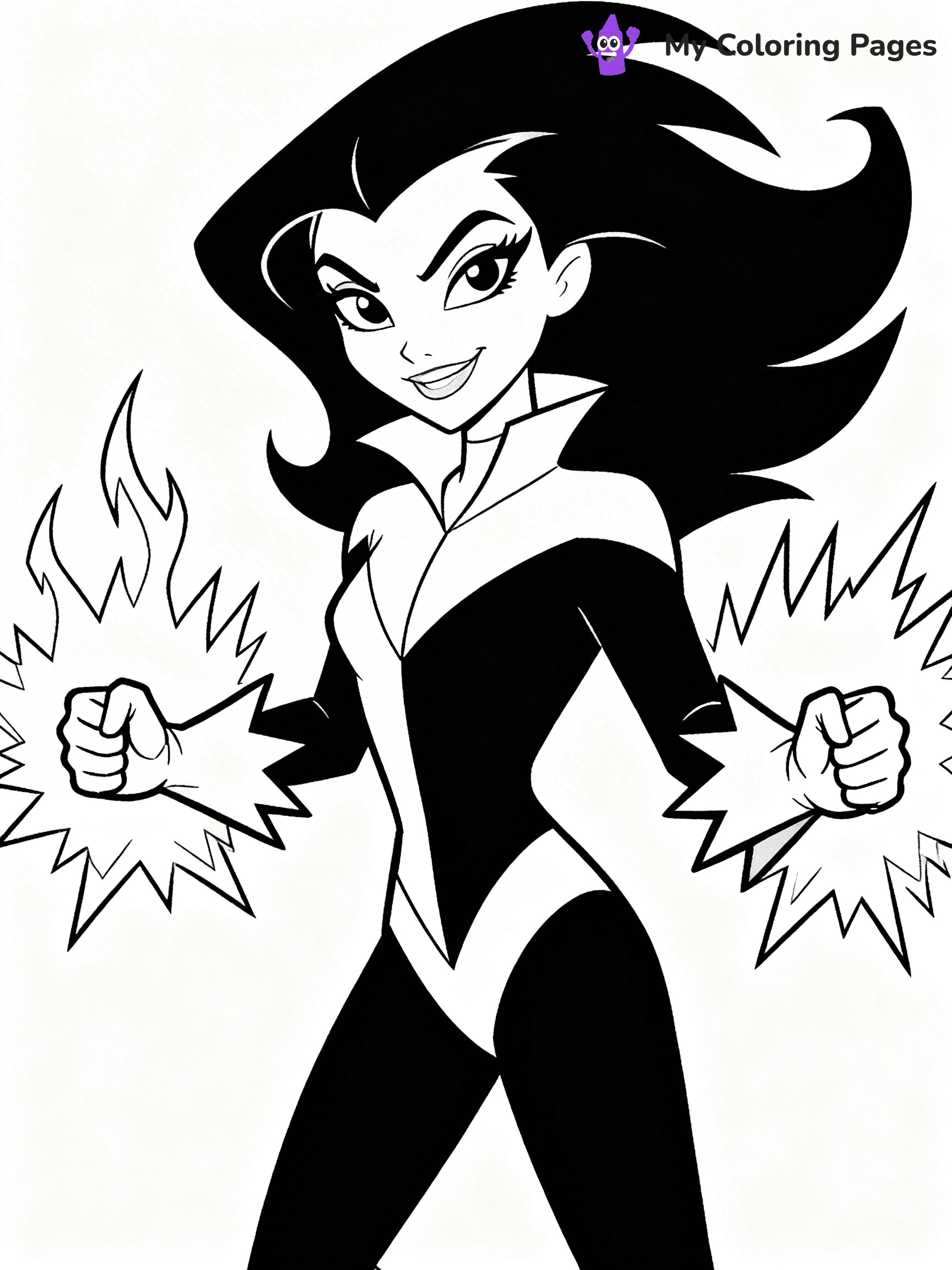 Kim Possible Coloring Pages - 16