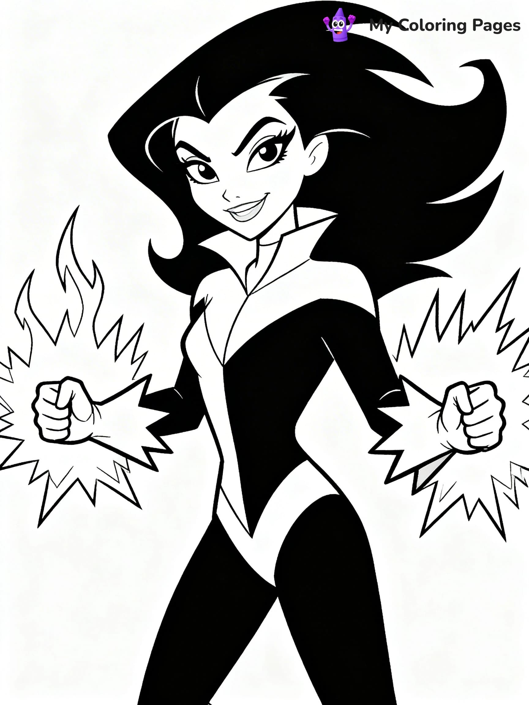 Kim Possible Coloring Pages - 16