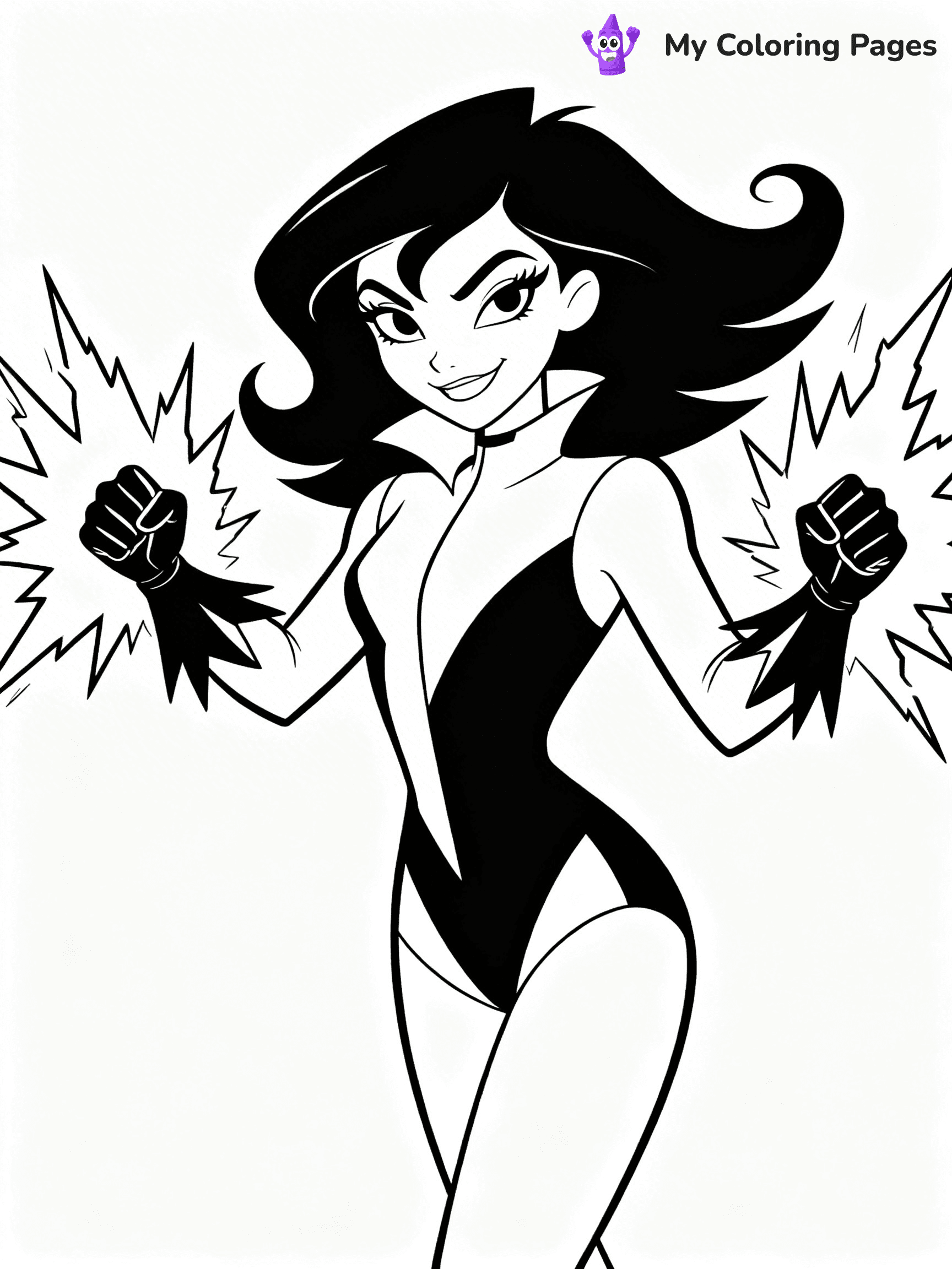 Kim Possible Coloring Pages - 15