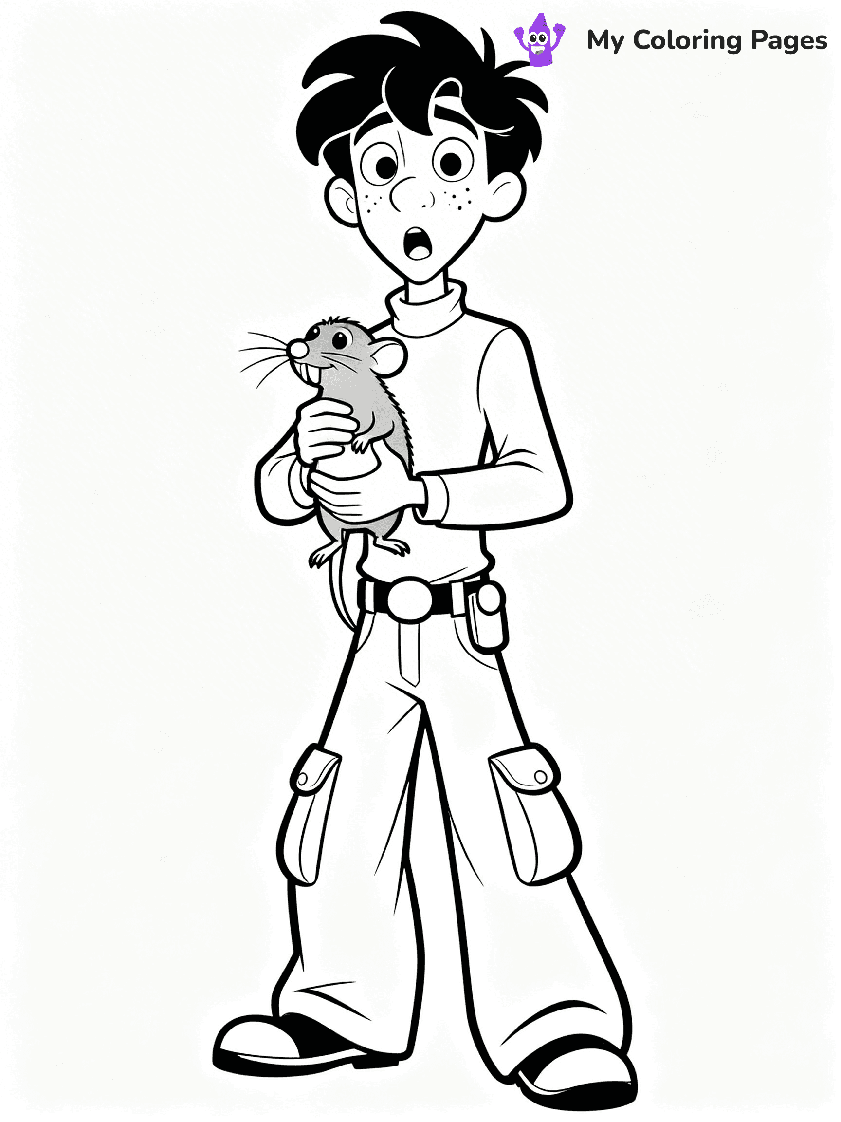 Kim Possible Coloring Pages - 7