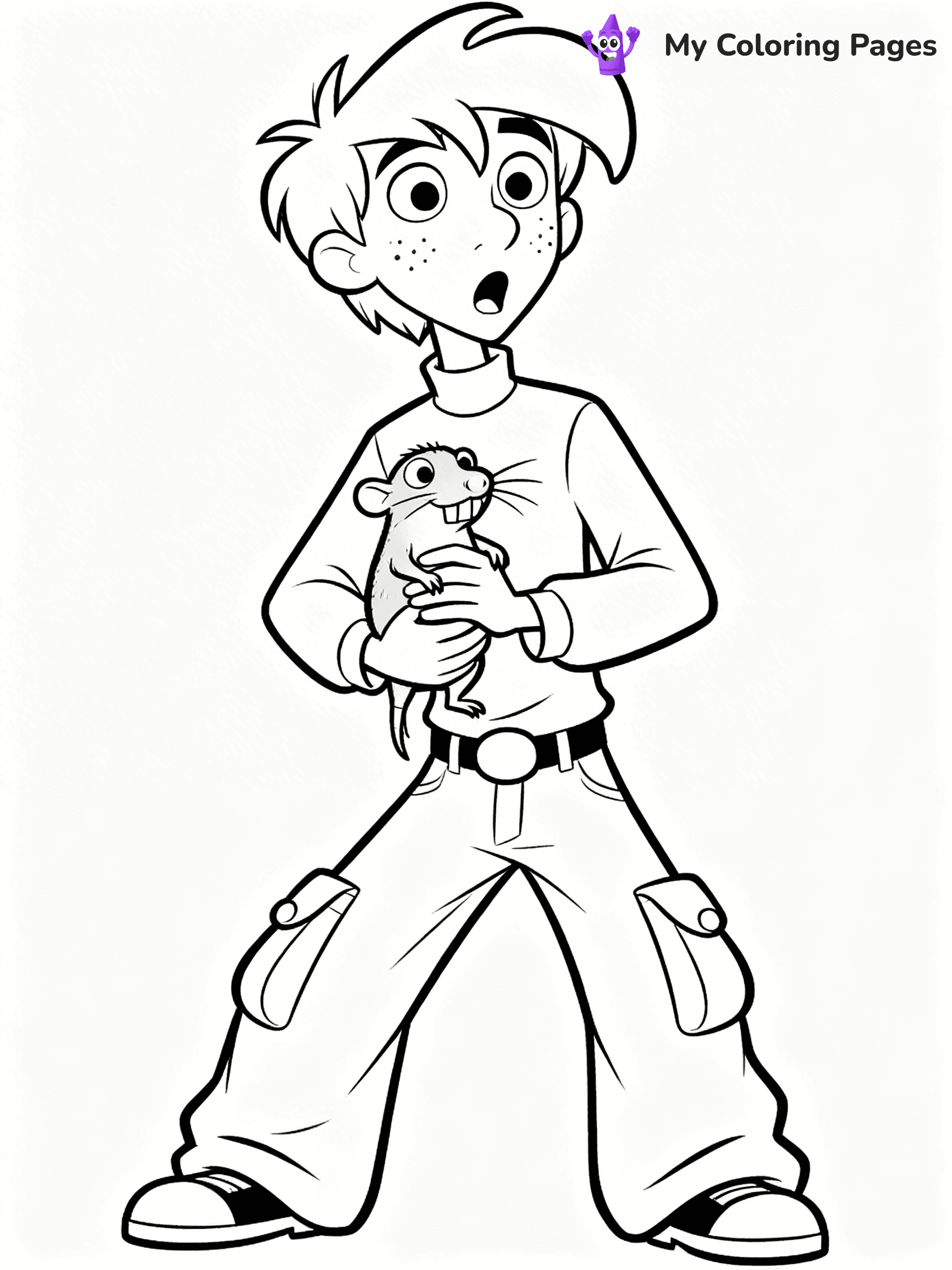 Kim Possible Coloring Pages - 6