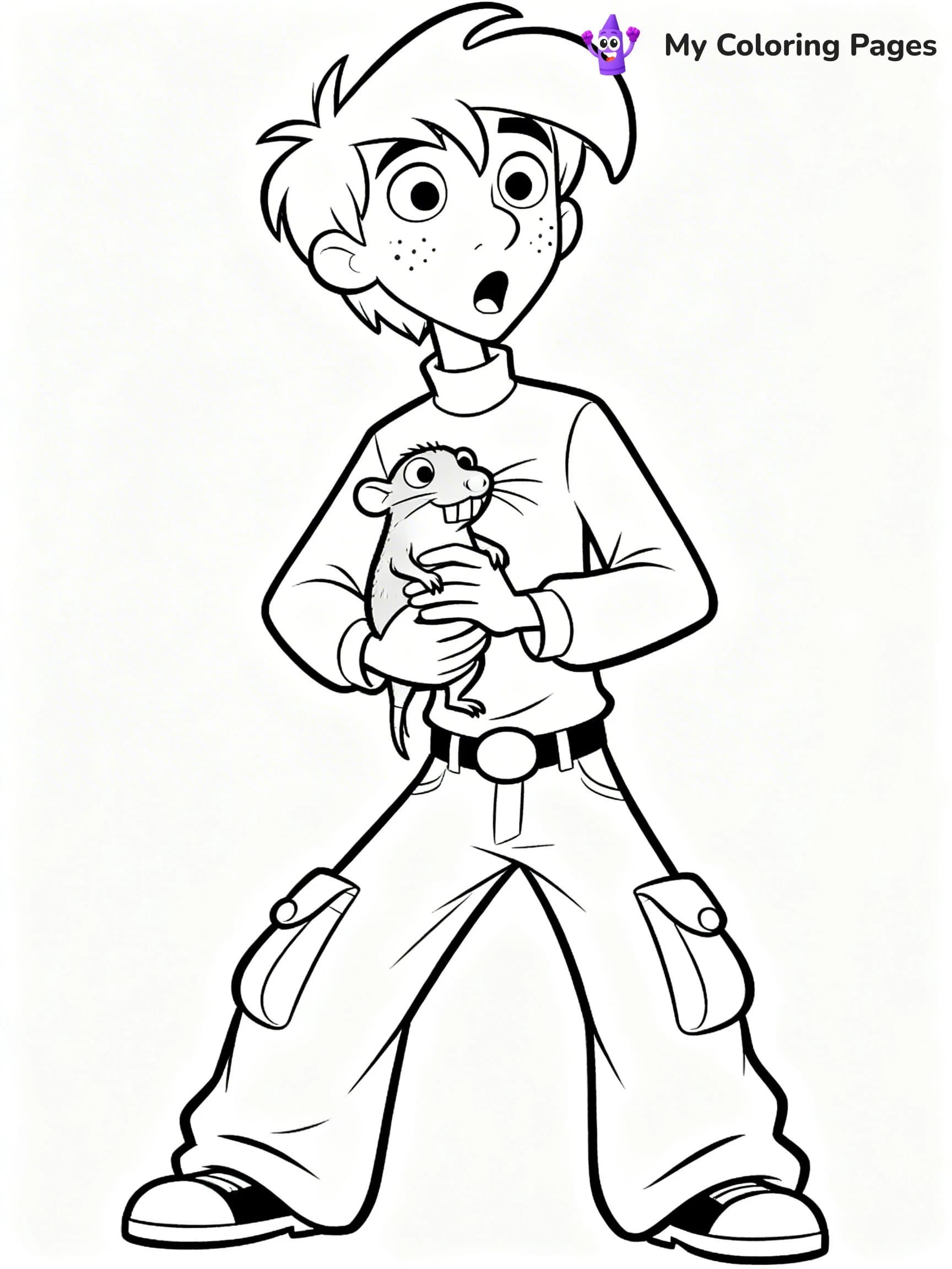 Kim Possible Coloring Pages - 6
