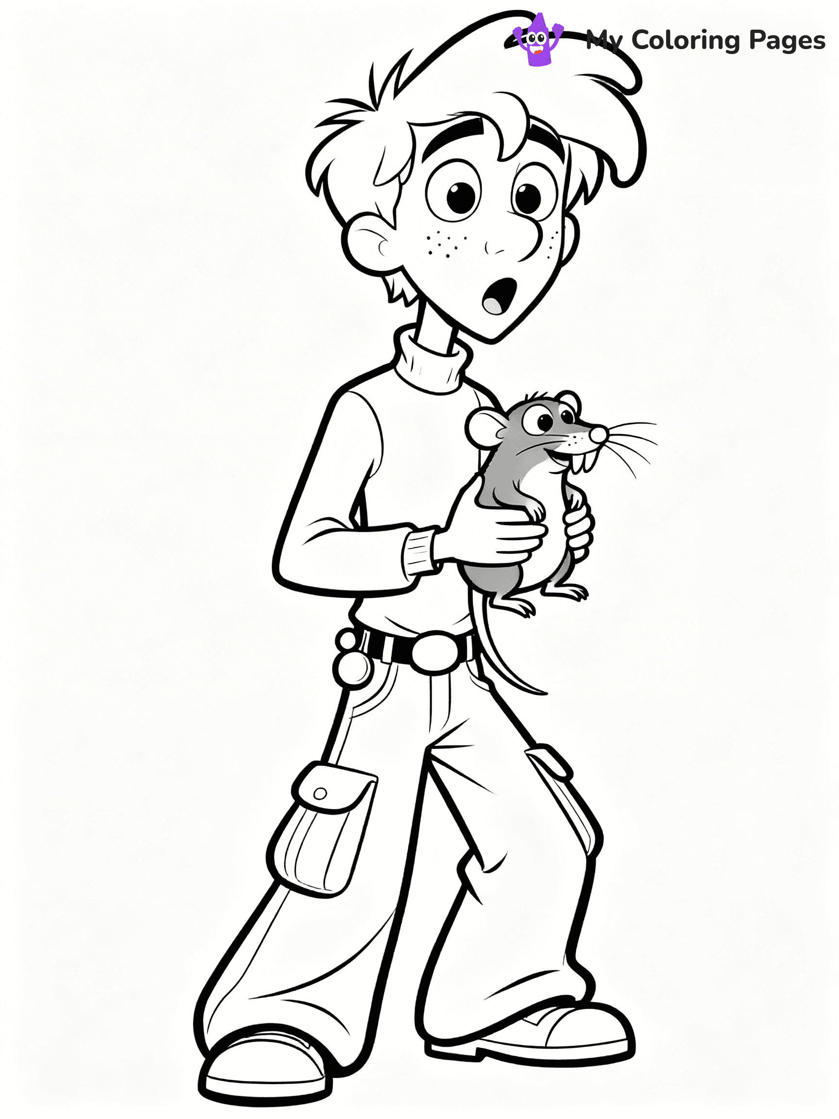 Kim Possible Coloring Pages - 5