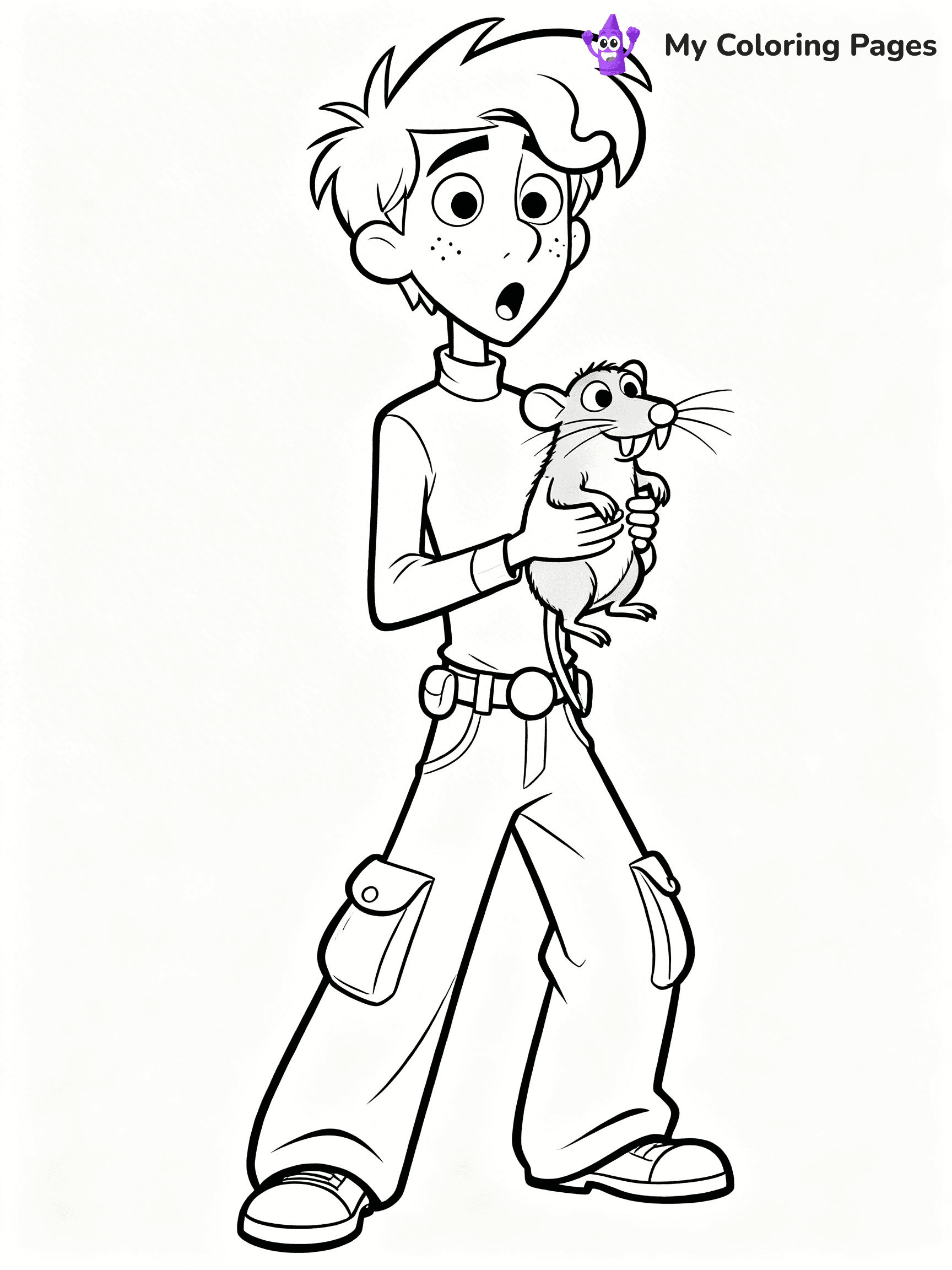 Kim Possible Coloring Pages - 3