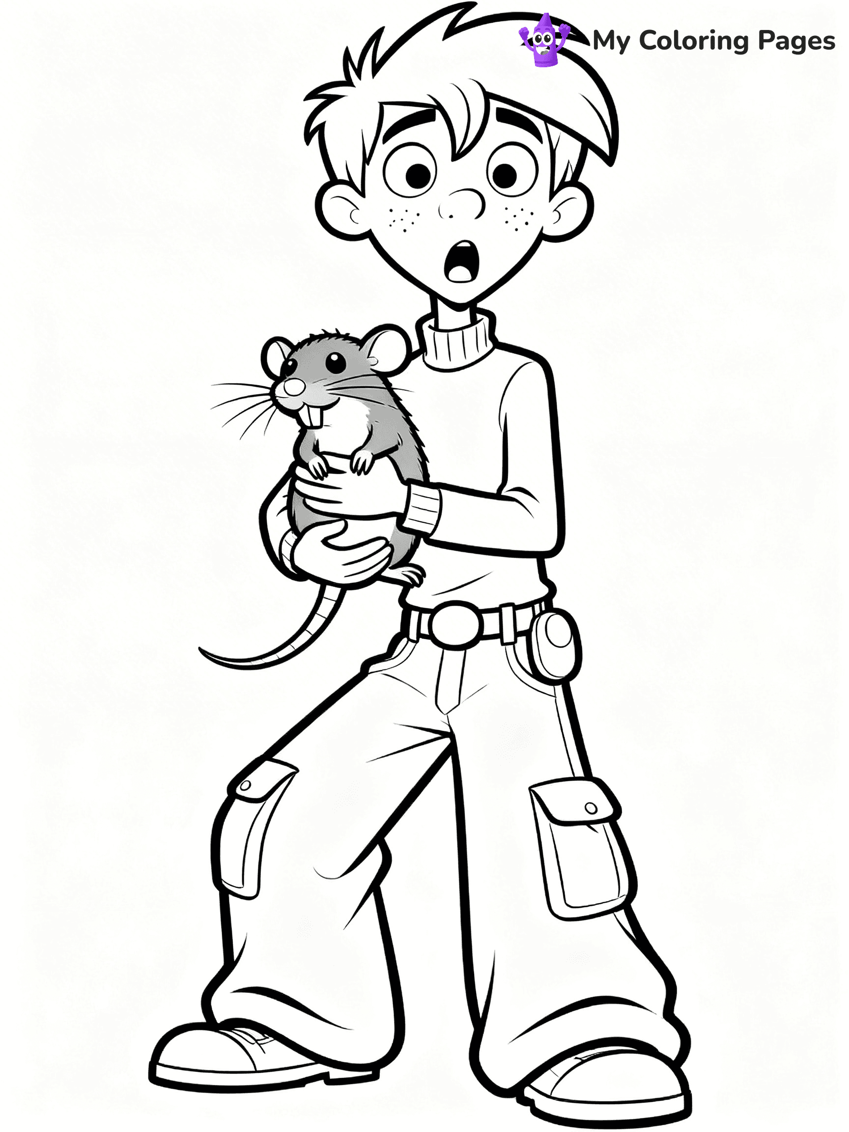 Kim Possible Coloring Pages - 1