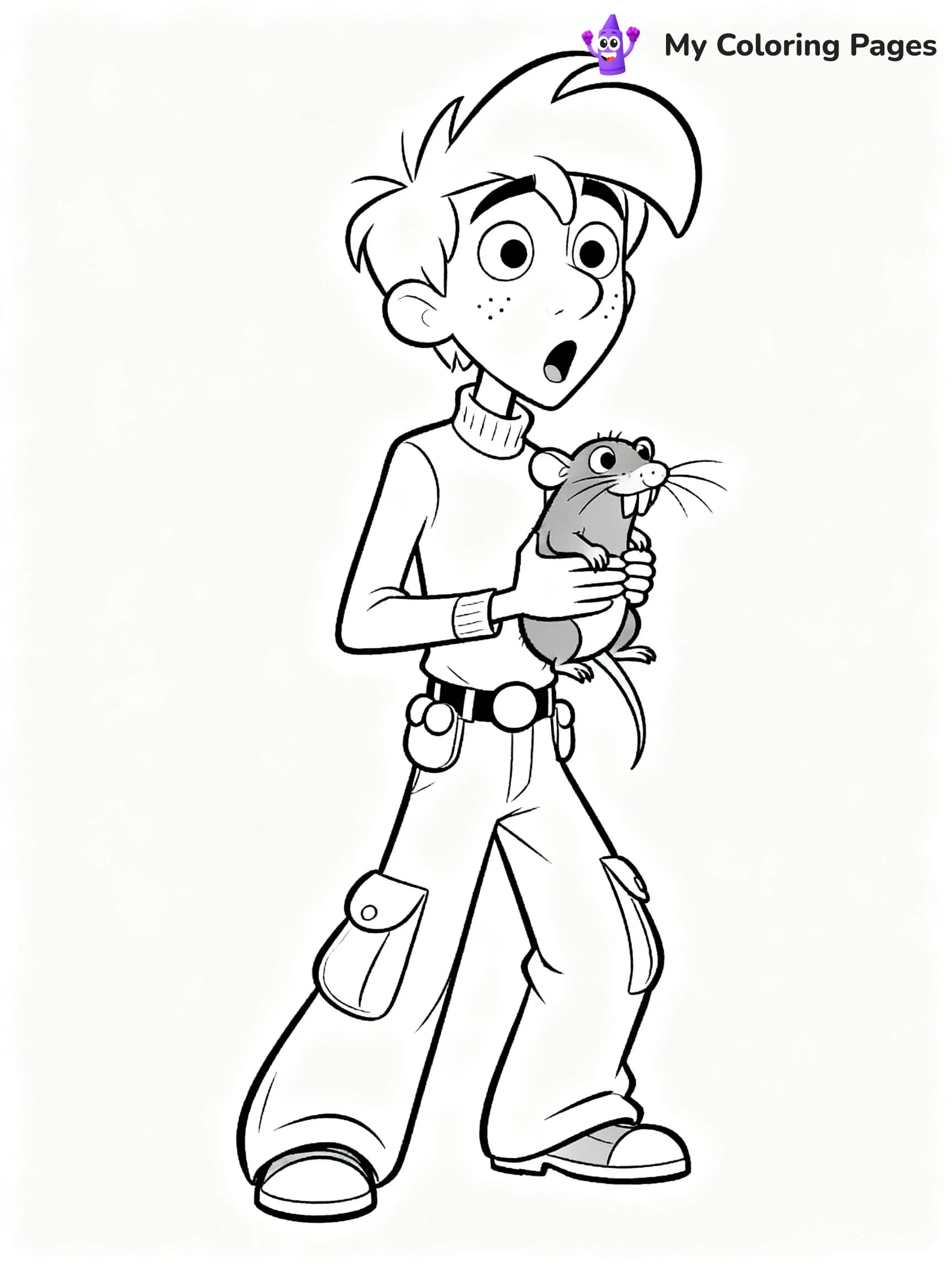 Kim Possible Coloring Pages - 21