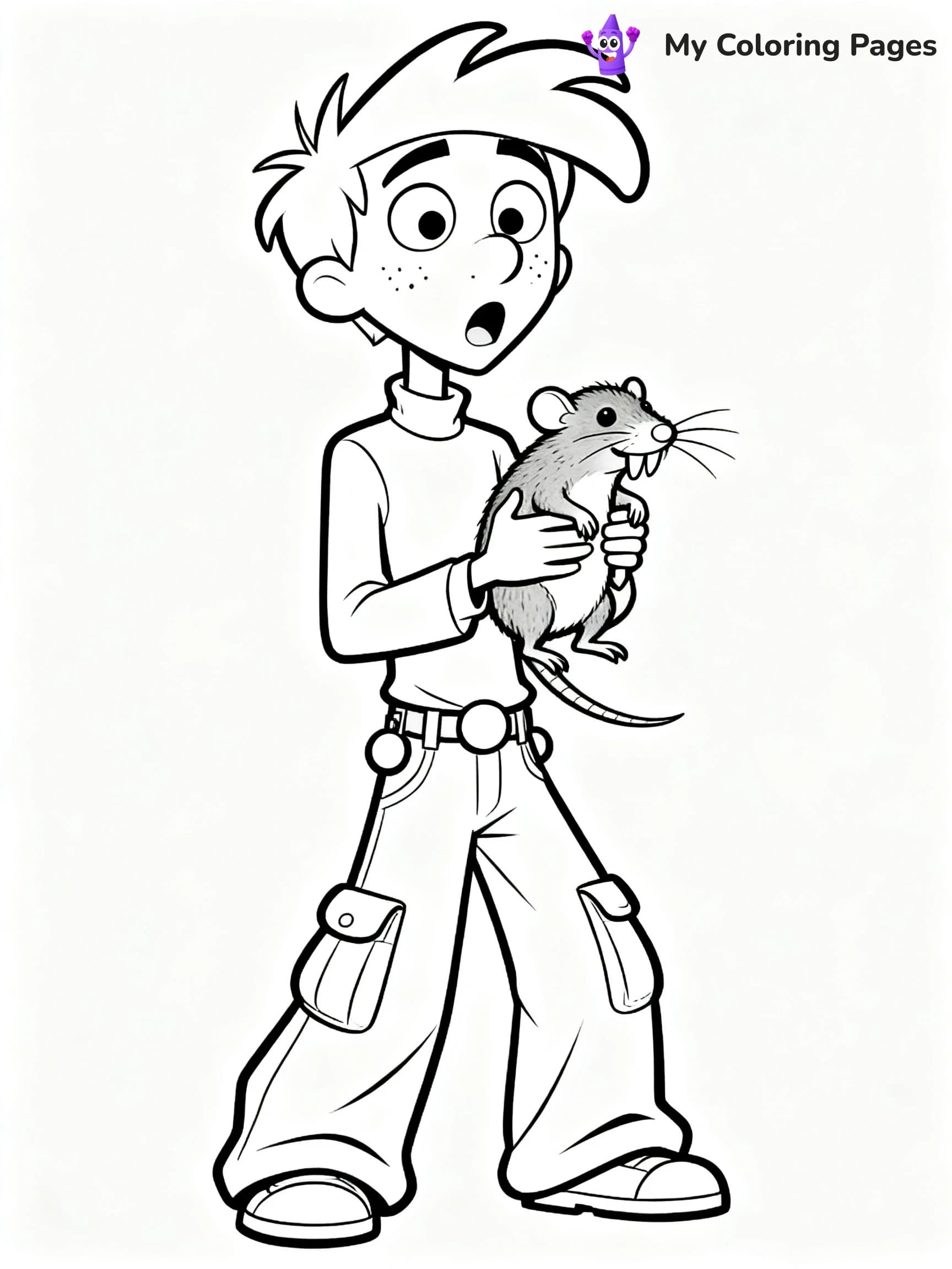 Kim Possible Coloring Pages - 20