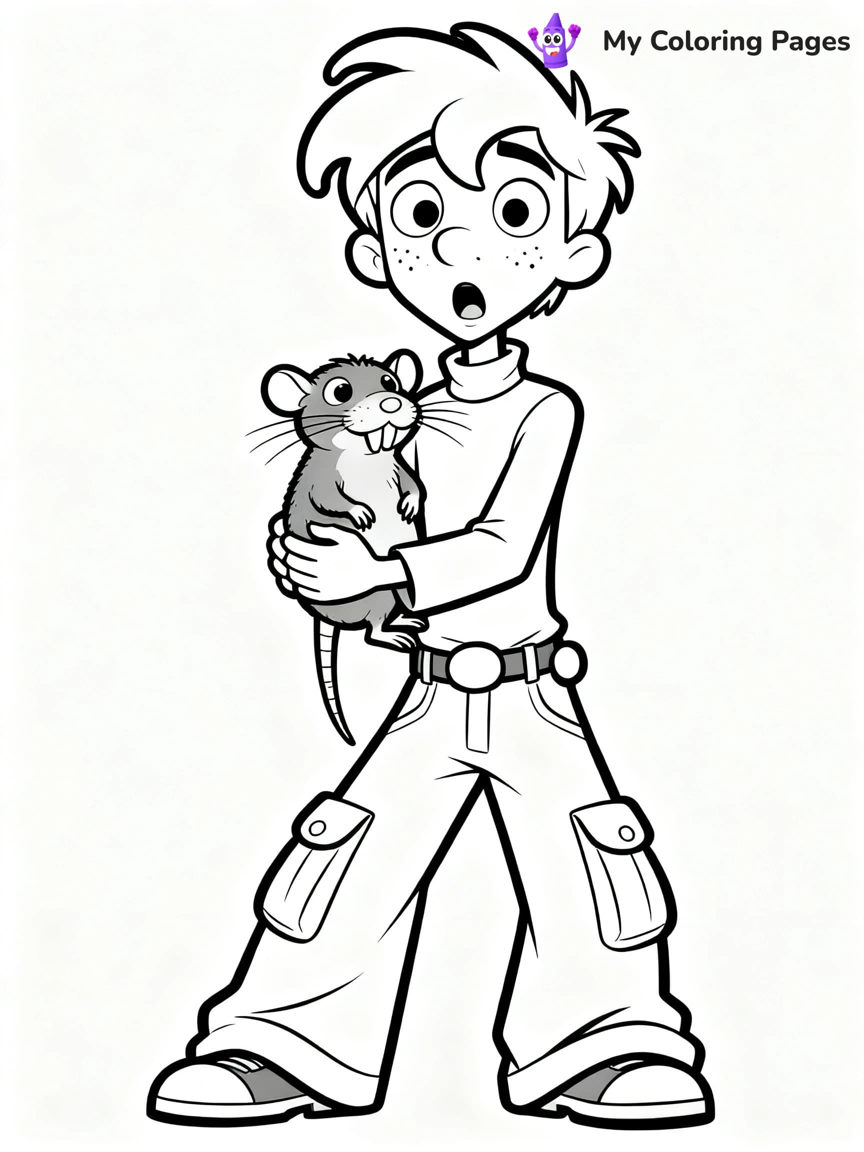 Kim Possible Coloring Pages - 19